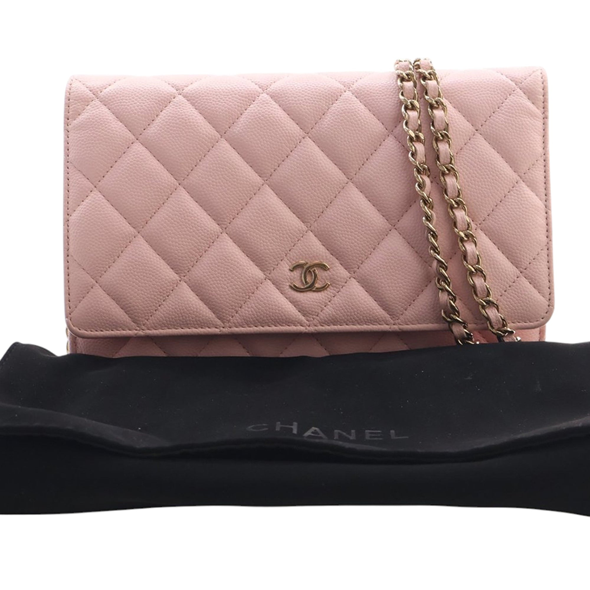 Chanel Classic Caviar Wallet On Chain - image 15