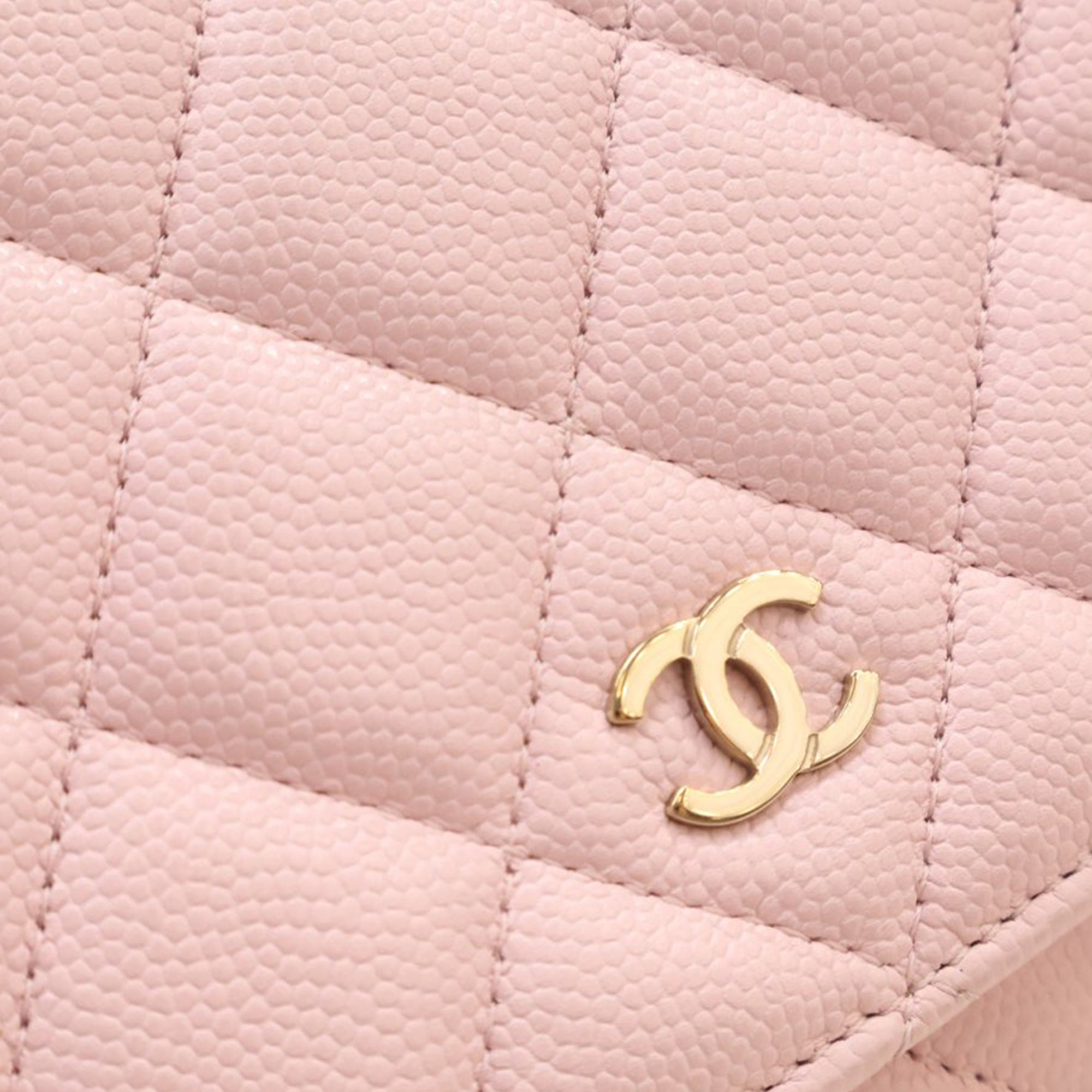 Chanel Classic Caviar Wallet On Chain - image 7