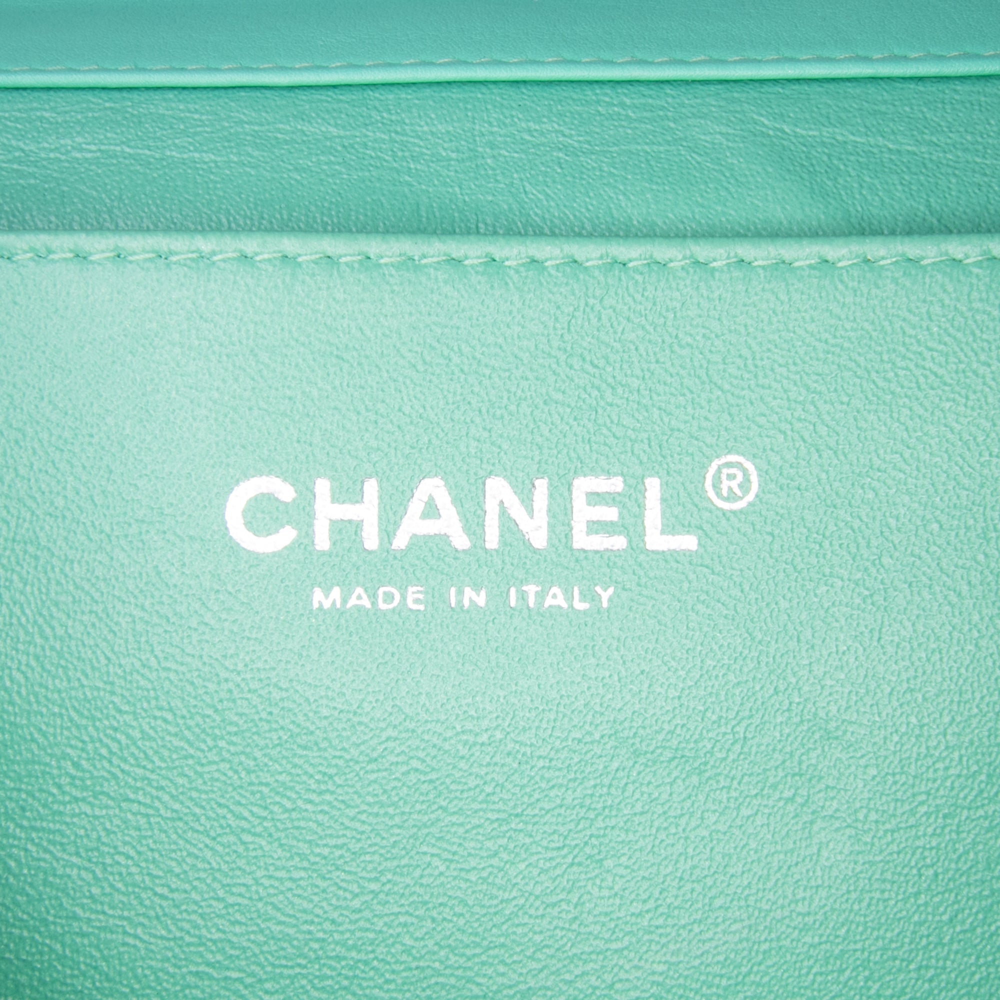 Chanel Quilted Patent New Clutch on Chain - image 5