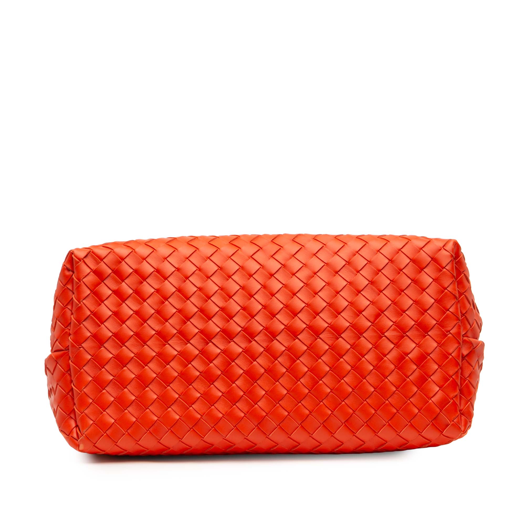 Bottega Veneta Large Lambskin Intrecciato Andiamo Satchel - image 3