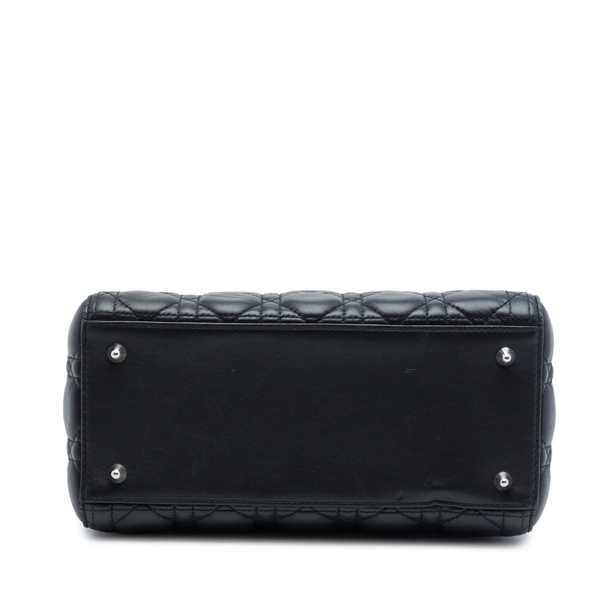 Dior Medium Lambskin Cannage Lady Dior - image 3