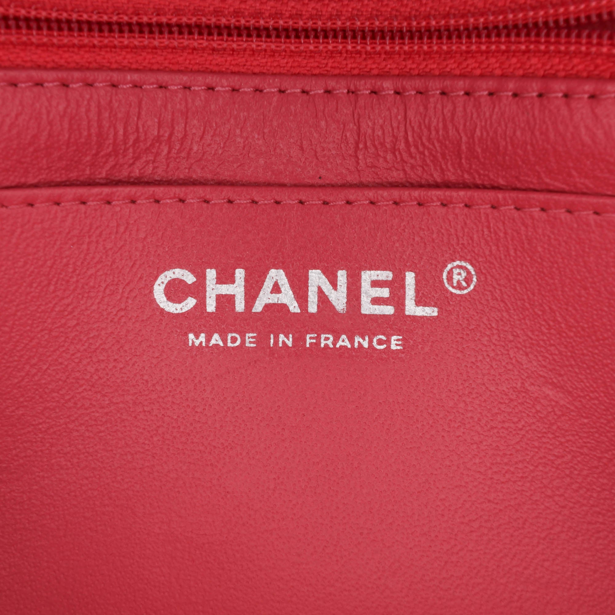 Chanel Mini Square Classic Lambskin Single Flap - image 5