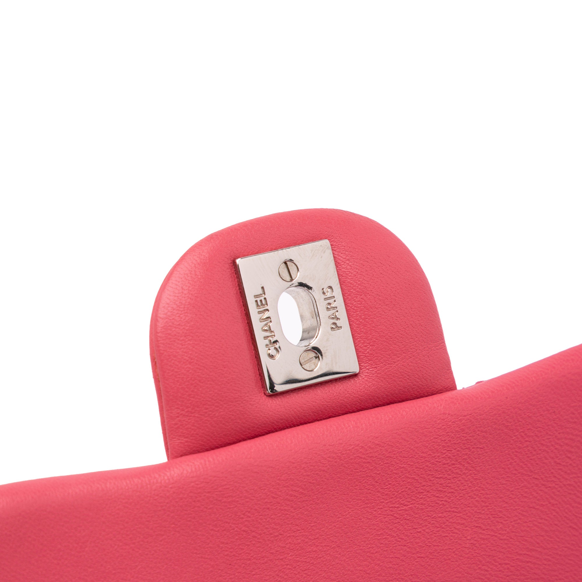 Chanel Mini Square Classic Lambskin Single Flap - image 9