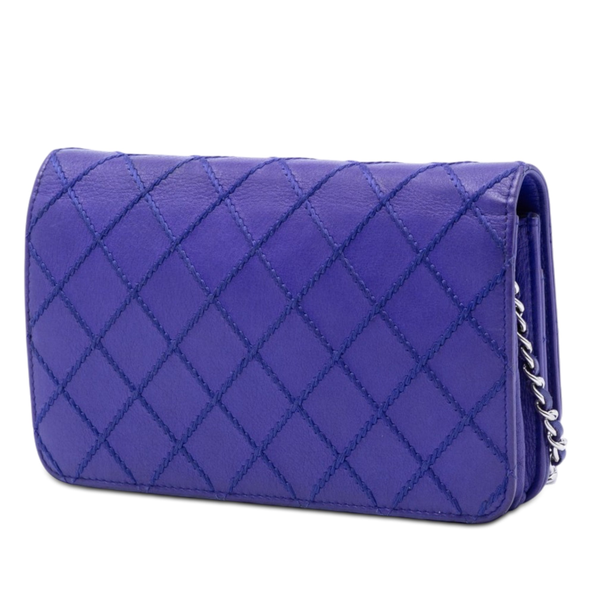 Chanel CC Quilted Calfskin Fancy Wallet On Chain - image 2