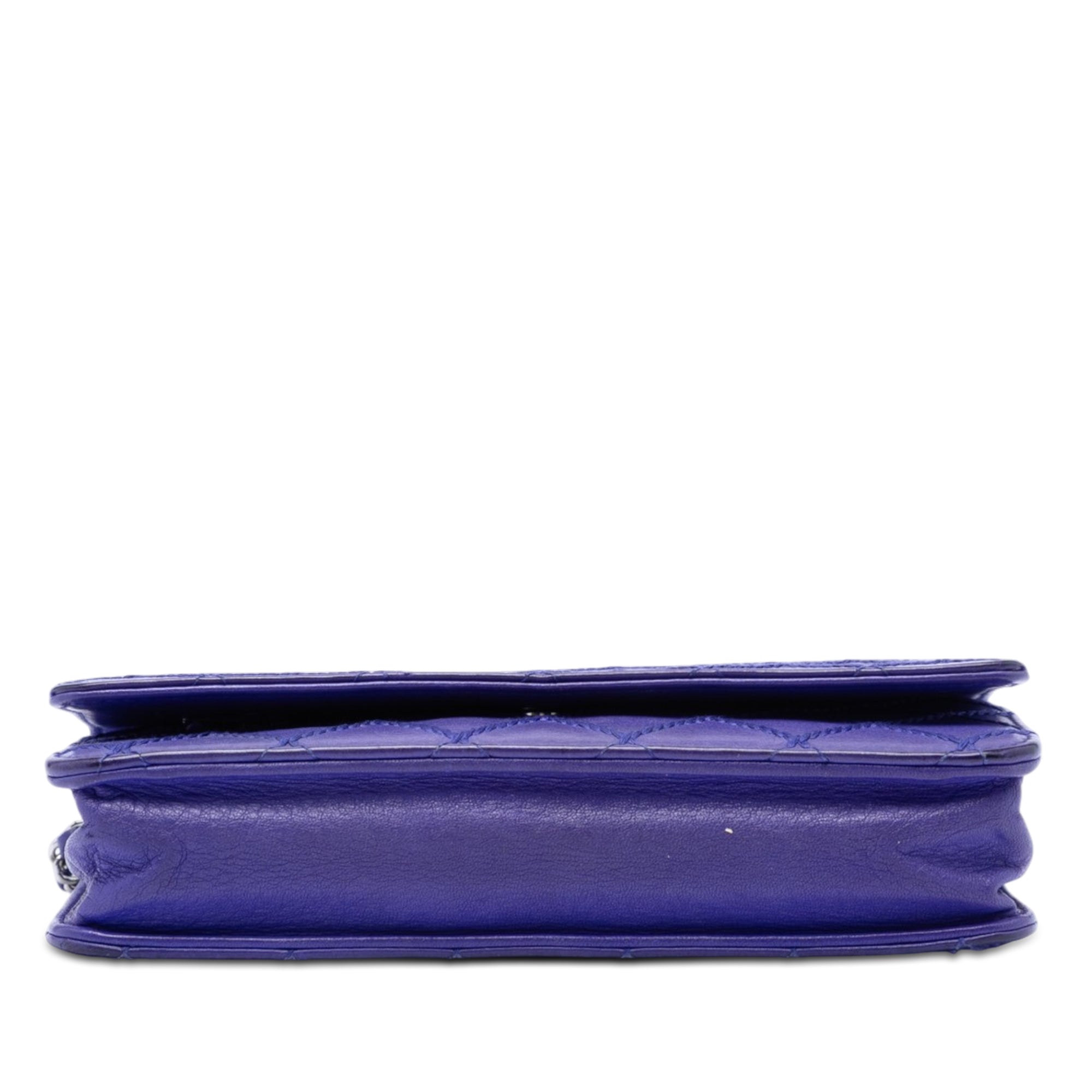 Chanel CC Quilted Calfskin Fancy Wallet On Chain - image 3