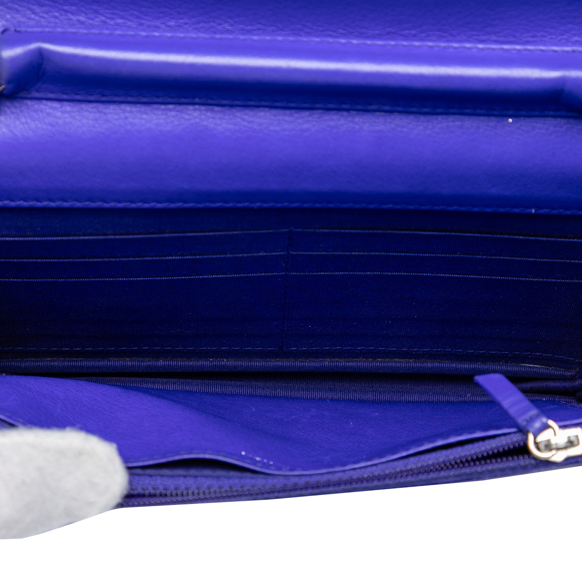 Chanel CC Quilted Calfskin Fancy Wallet On Chain - image 4