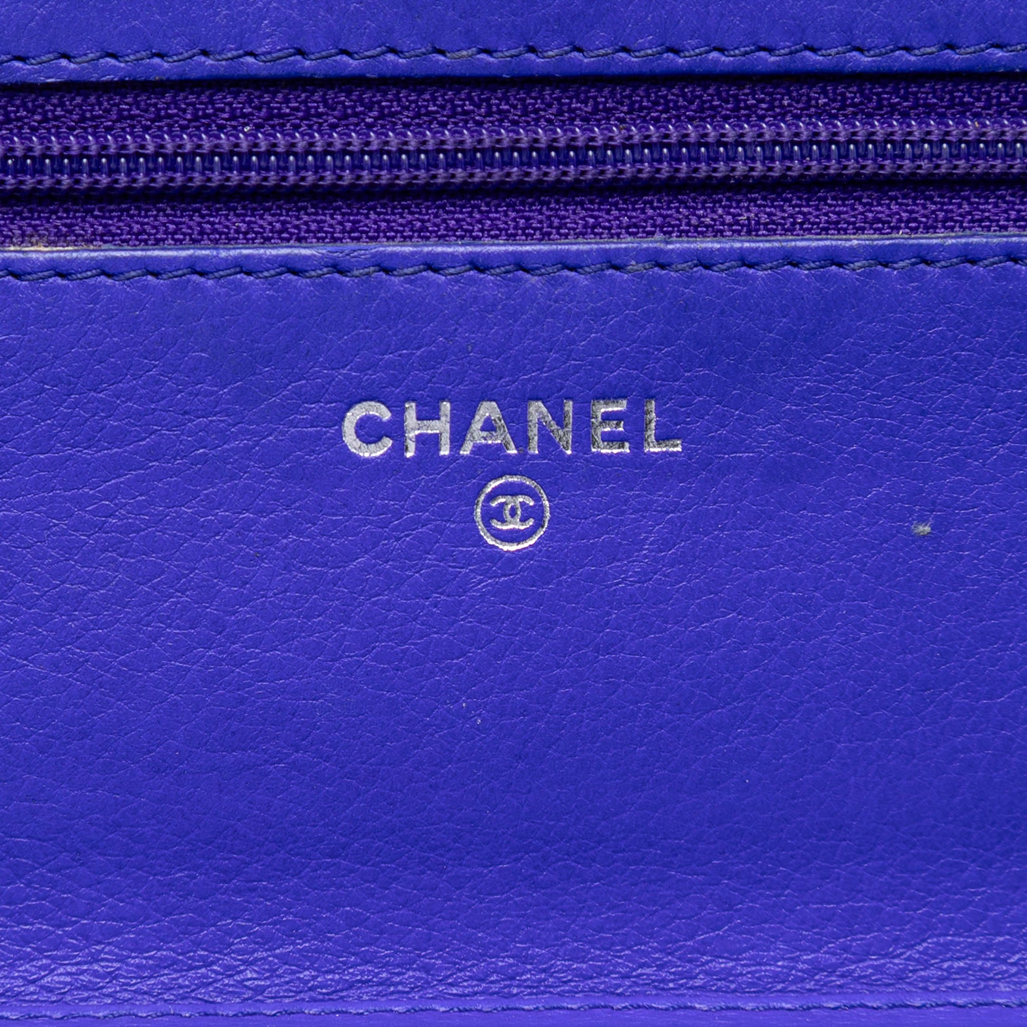 Chanel CC Quilted Calfskin Fancy Wallet On Chain - image 5
