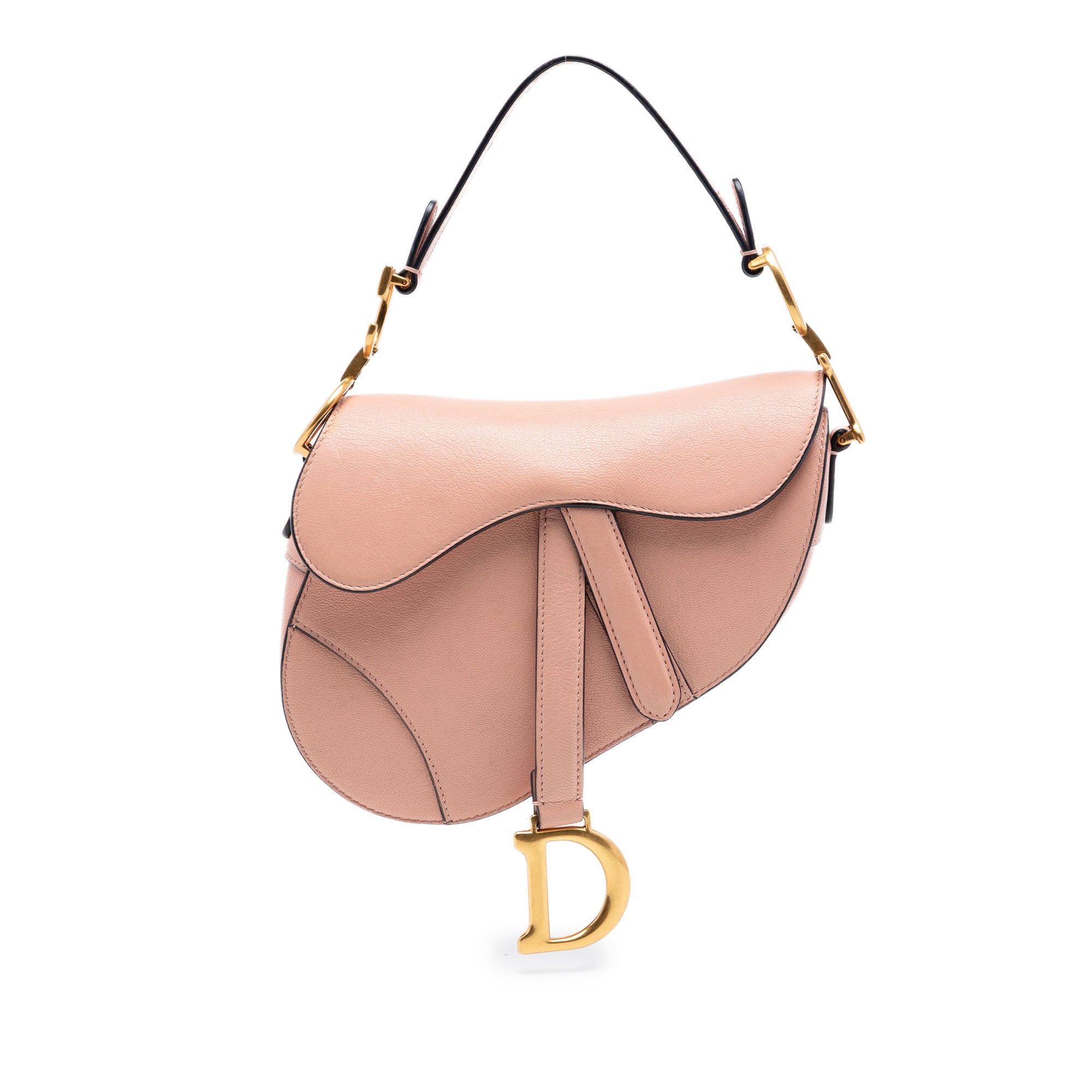 Dior Mini Goatskin Saddle Bag - image 1