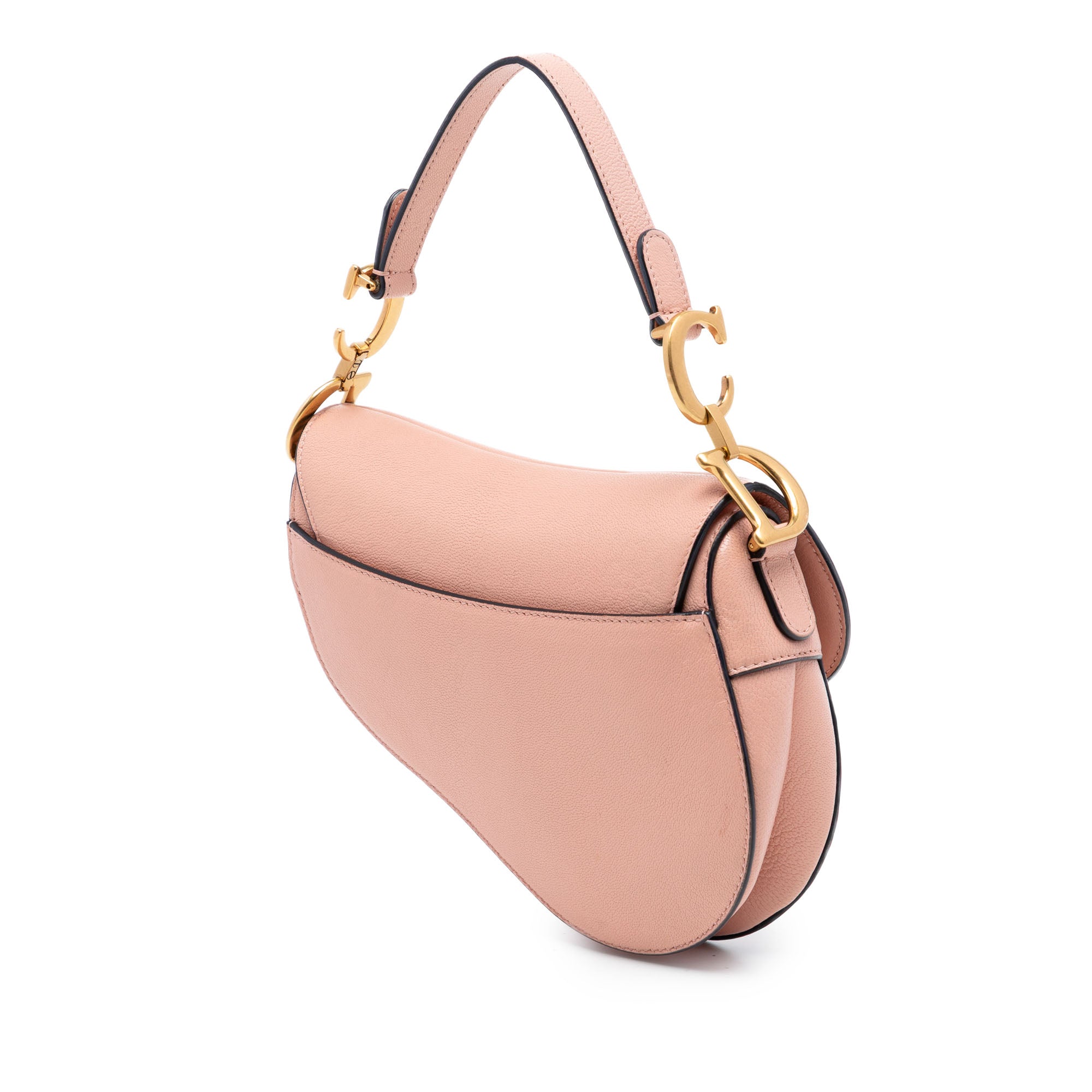 Dior Mini Goatskin Saddle Bag - image 2