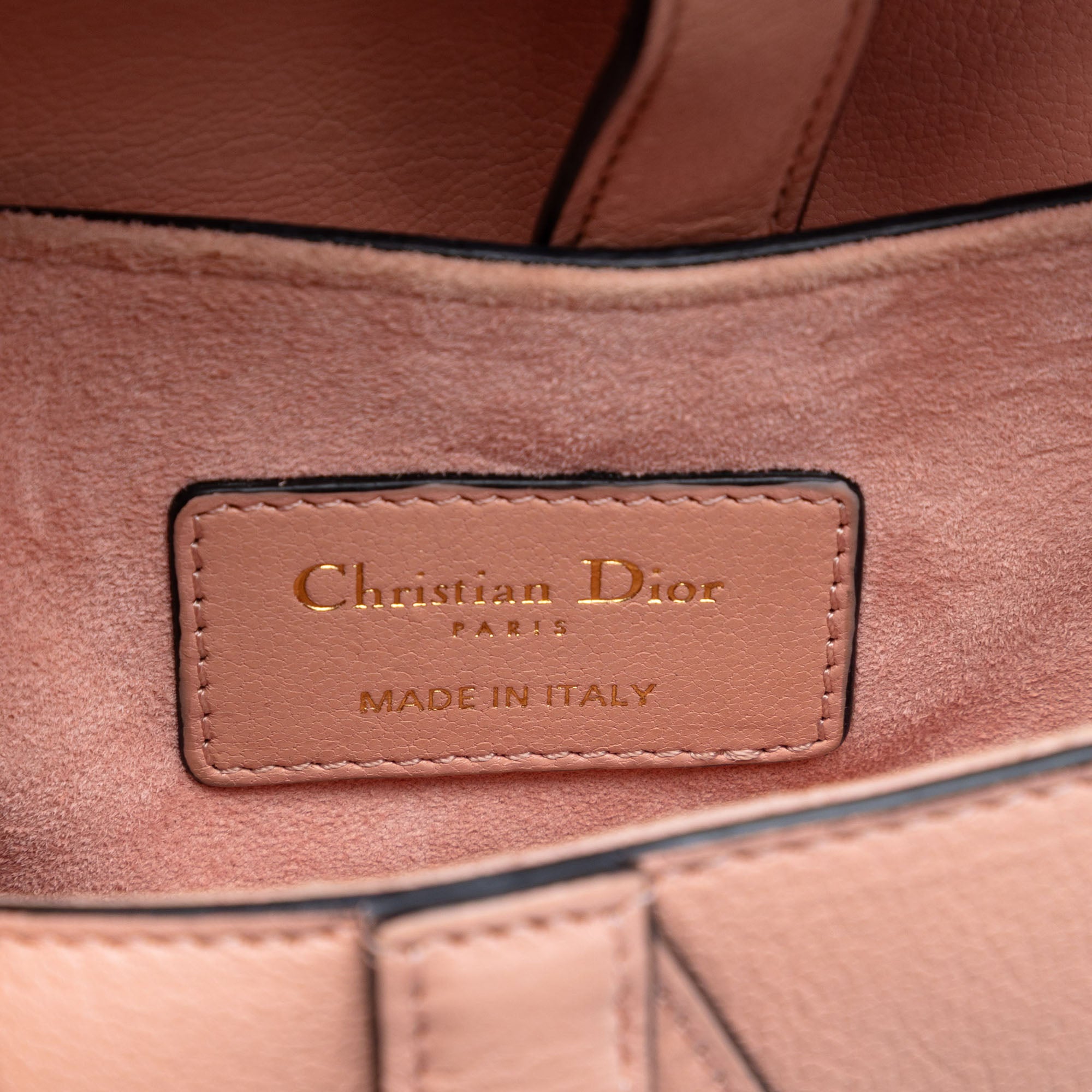 Dior Mini Goatskin Saddle Bag - image 5