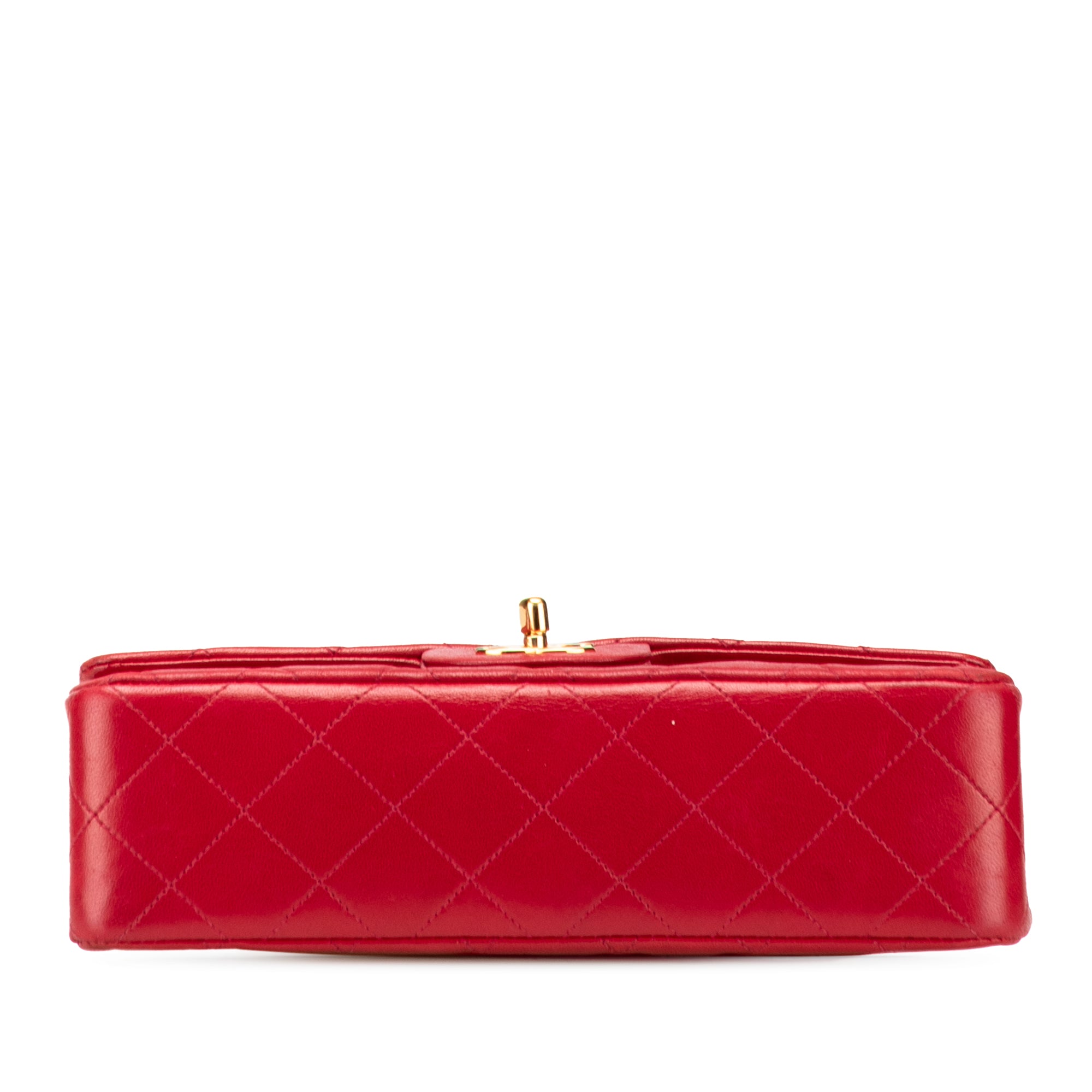 Chanel Small Classic Lambskin Double Flap - image 3