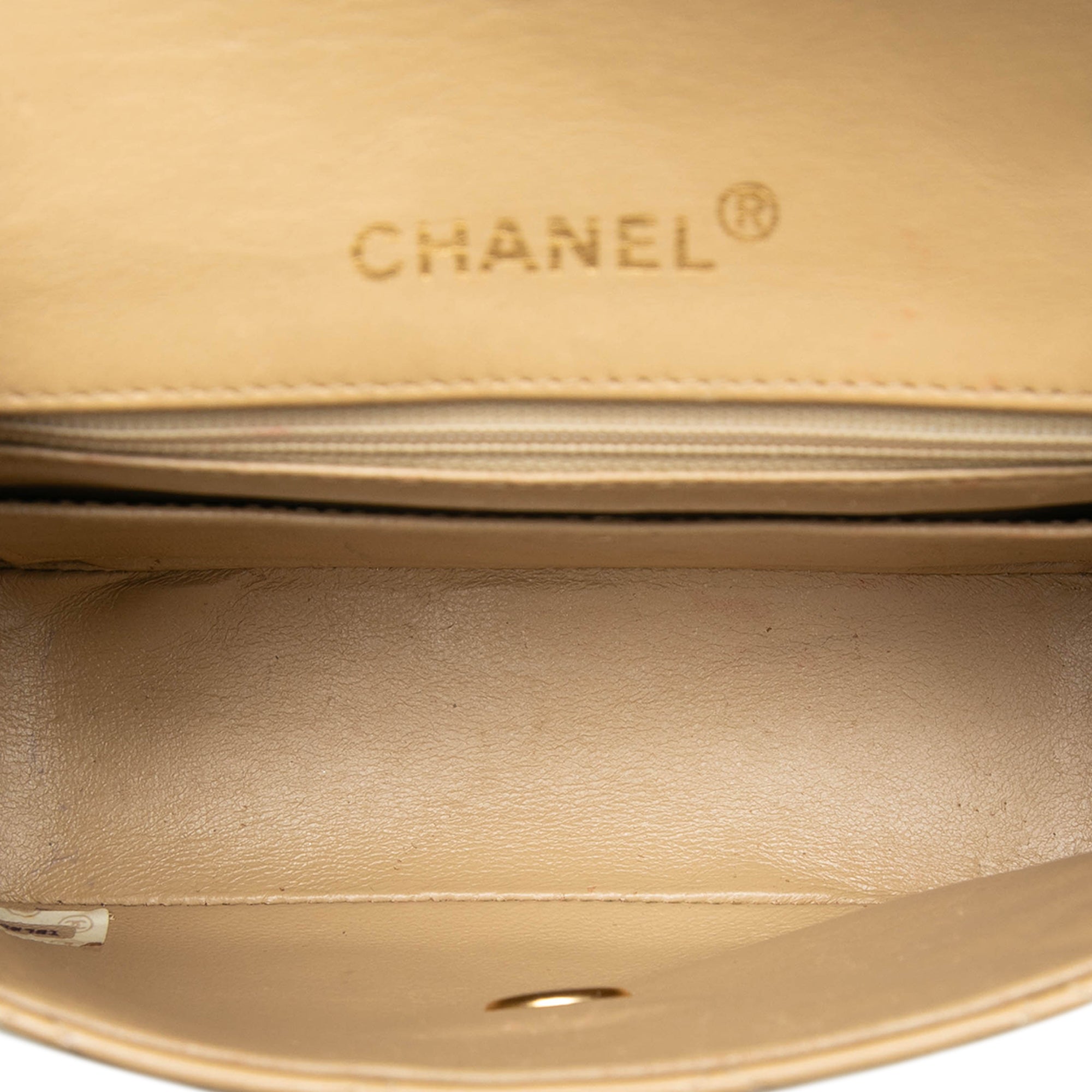 Chanel Mini Square Classic Lambskin Single Flap - image 4