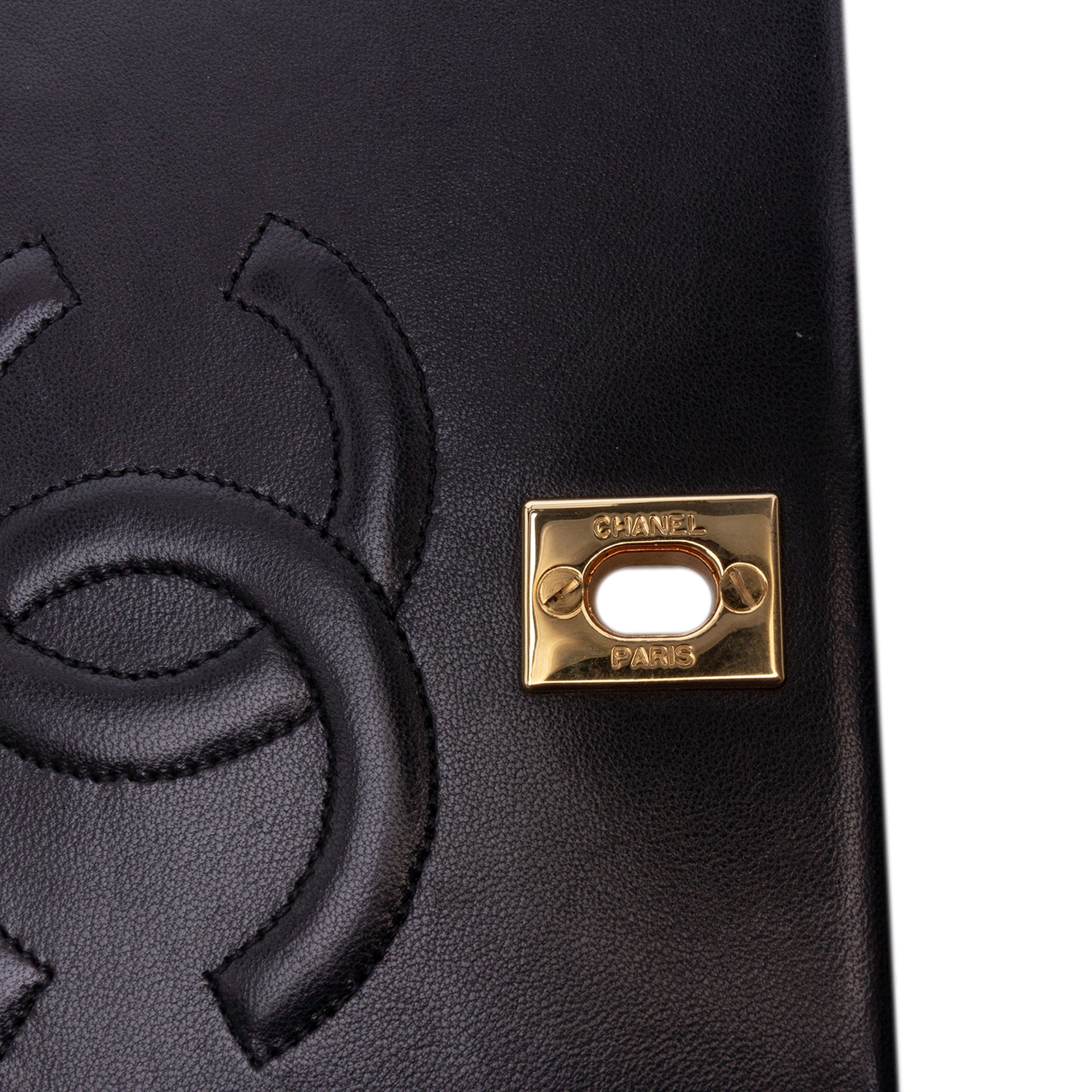Chanel CC Quilted Lambskin Full Single Flap - image 6