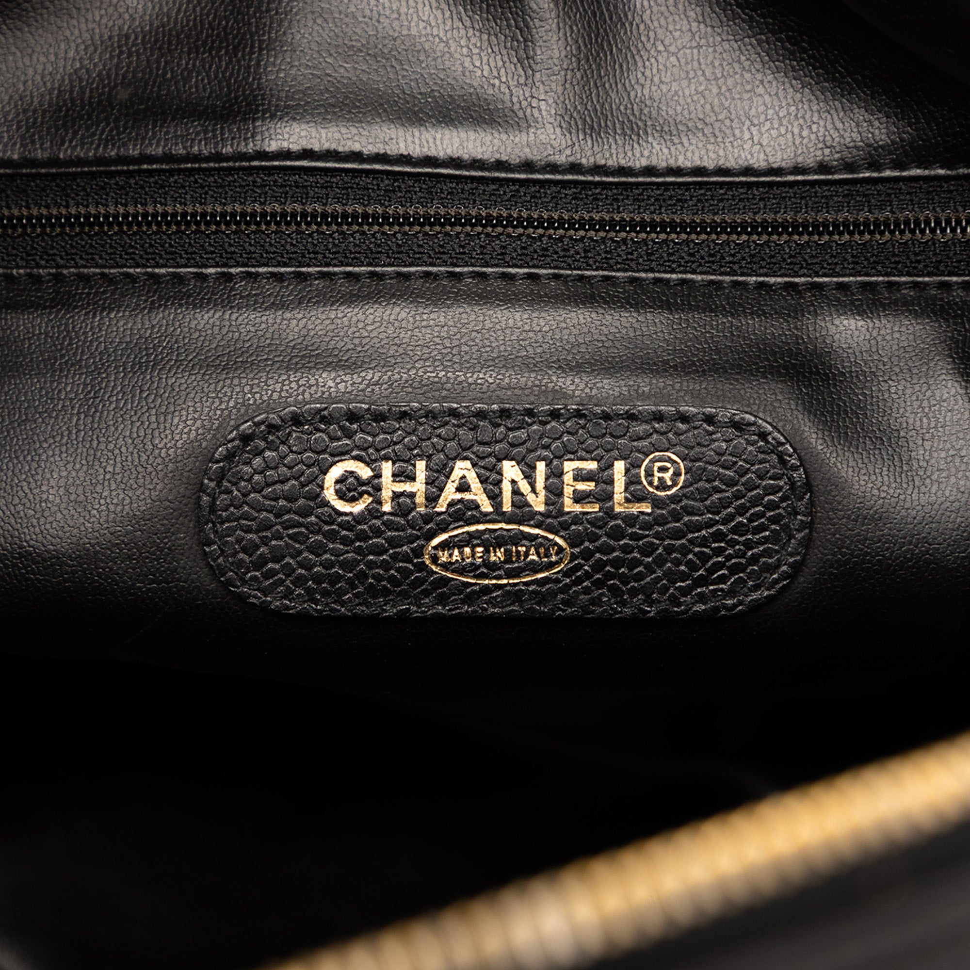 Chanel CC Caviar Front Pocket Tote - image 5