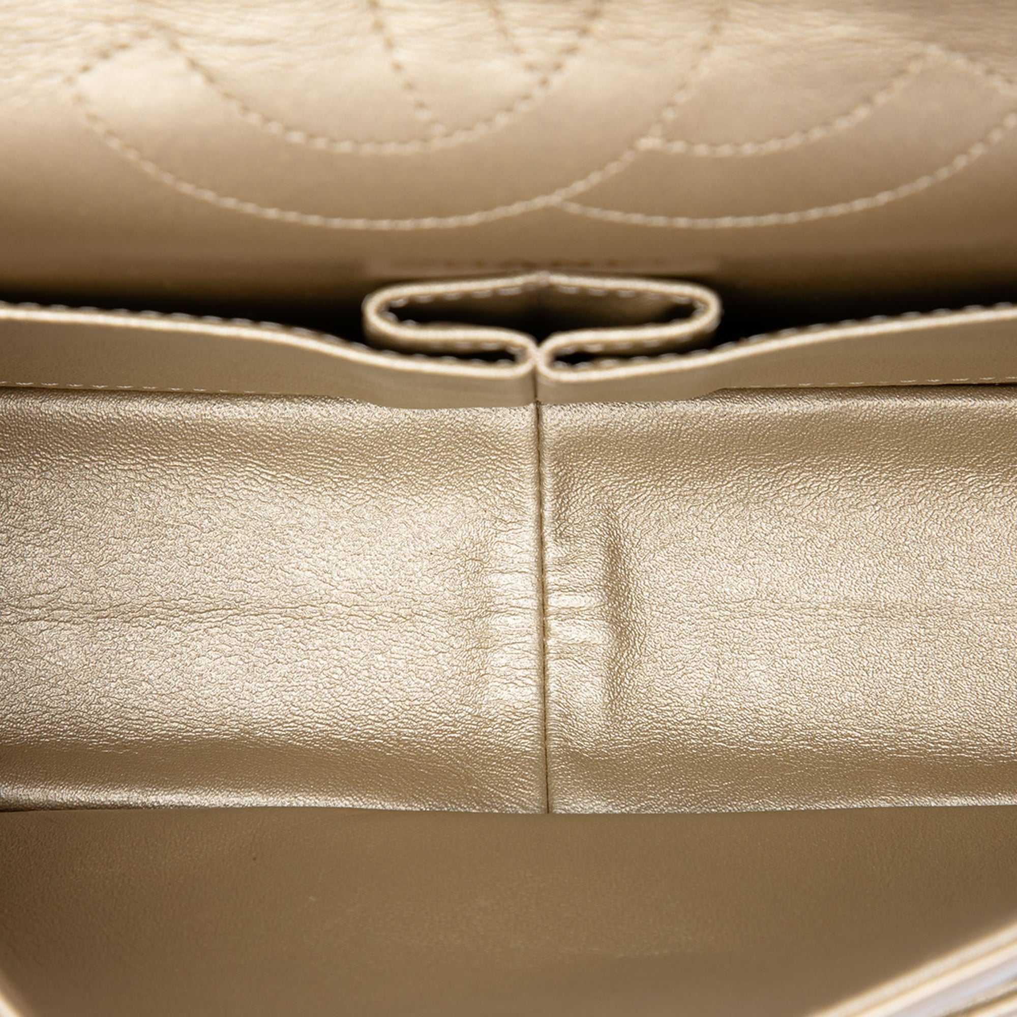 Chanel Quilted Metallic Aged Calfskin Reissue 2.55 Double Flap 226 - image 4