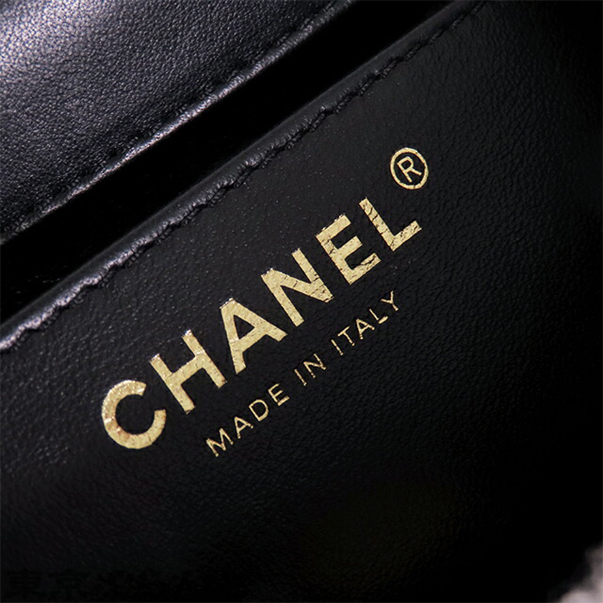 Chanel Mini Square Quilted Tweed Houndstooth Straight Single Flap - image 5