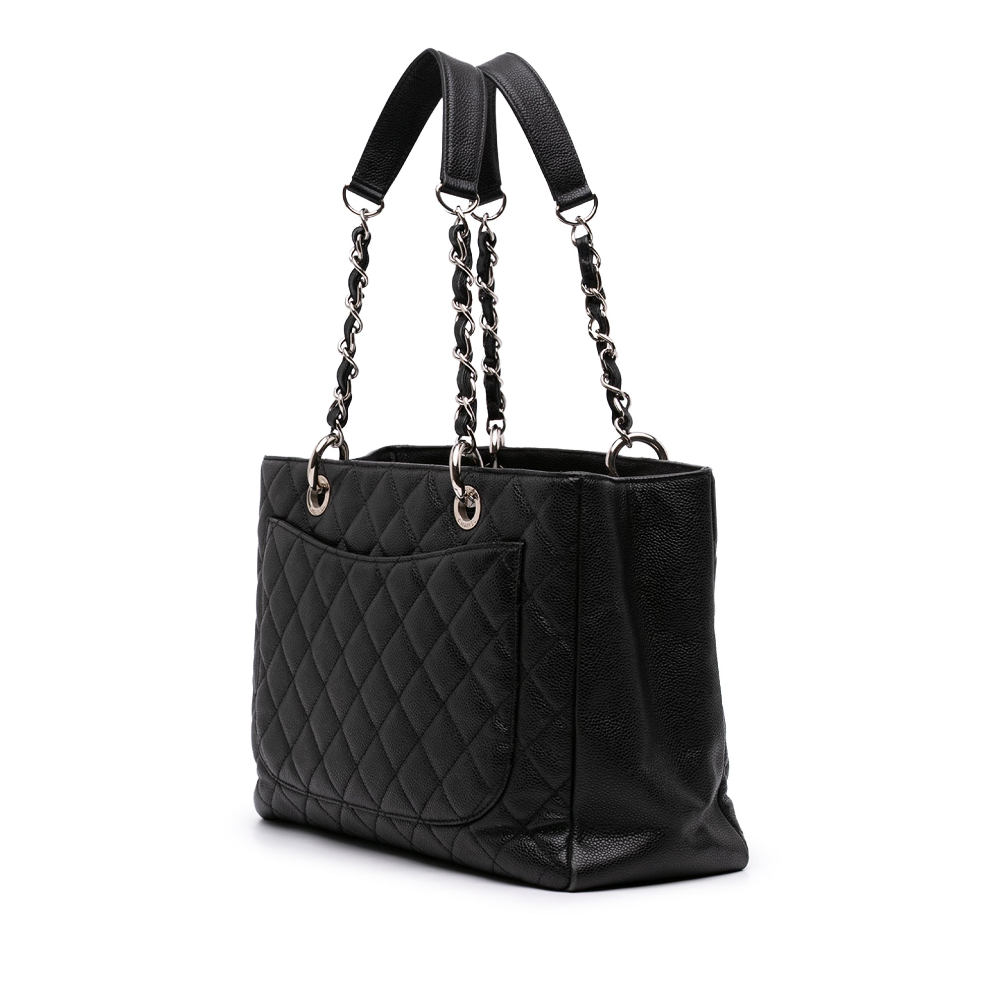 Chanel Caviar Grand Shopping Tote - image 2