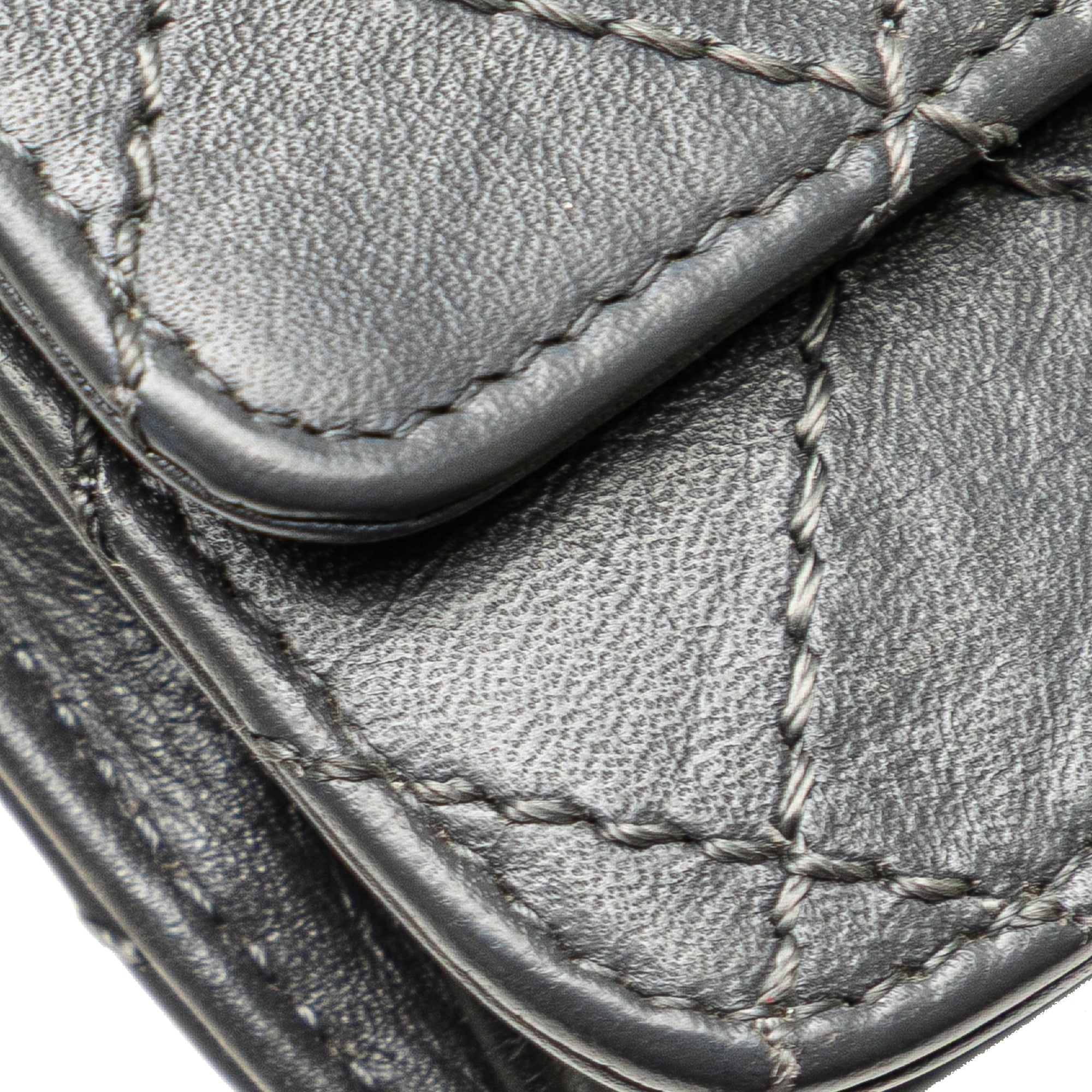 Chanel Reissue 2.55 Stitched Calfskin Wallet on Chain - image 12
