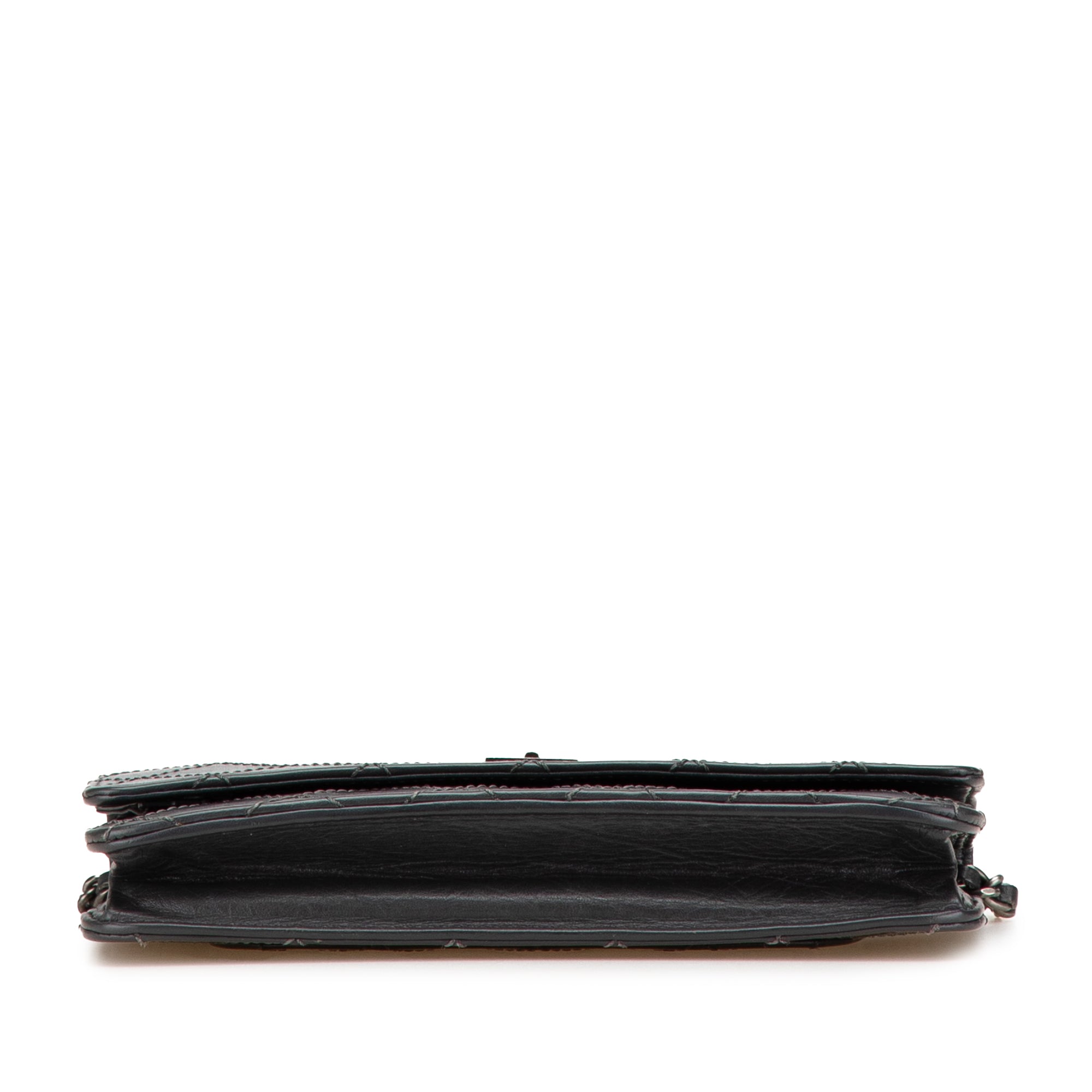 Chanel Reissue 2.55 Stitched Calfskin Wallet on Chain - image 3