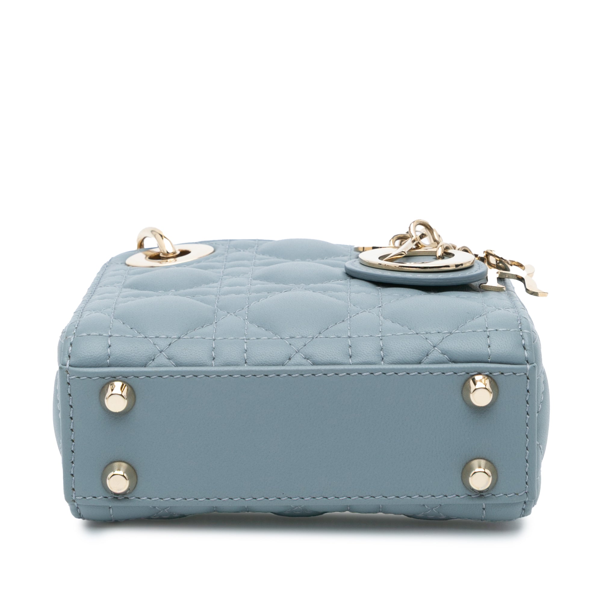 Dior Micro Lambskin Cannage Lady Dior - image 3