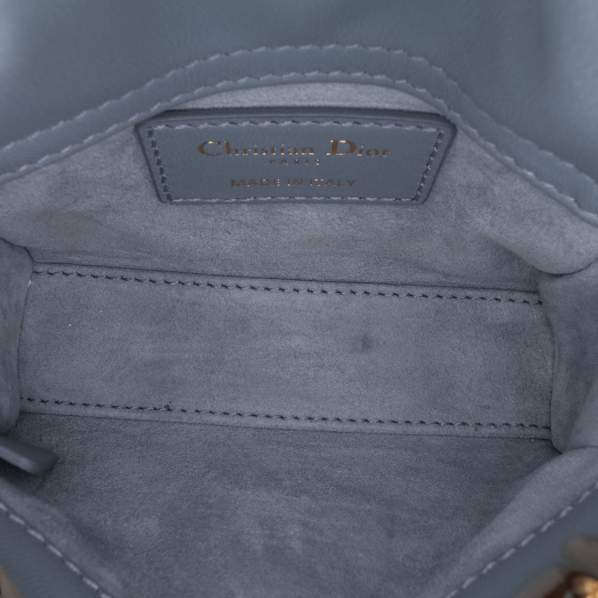 Dior Micro Lambskin Cannage Lady Dior - image 4