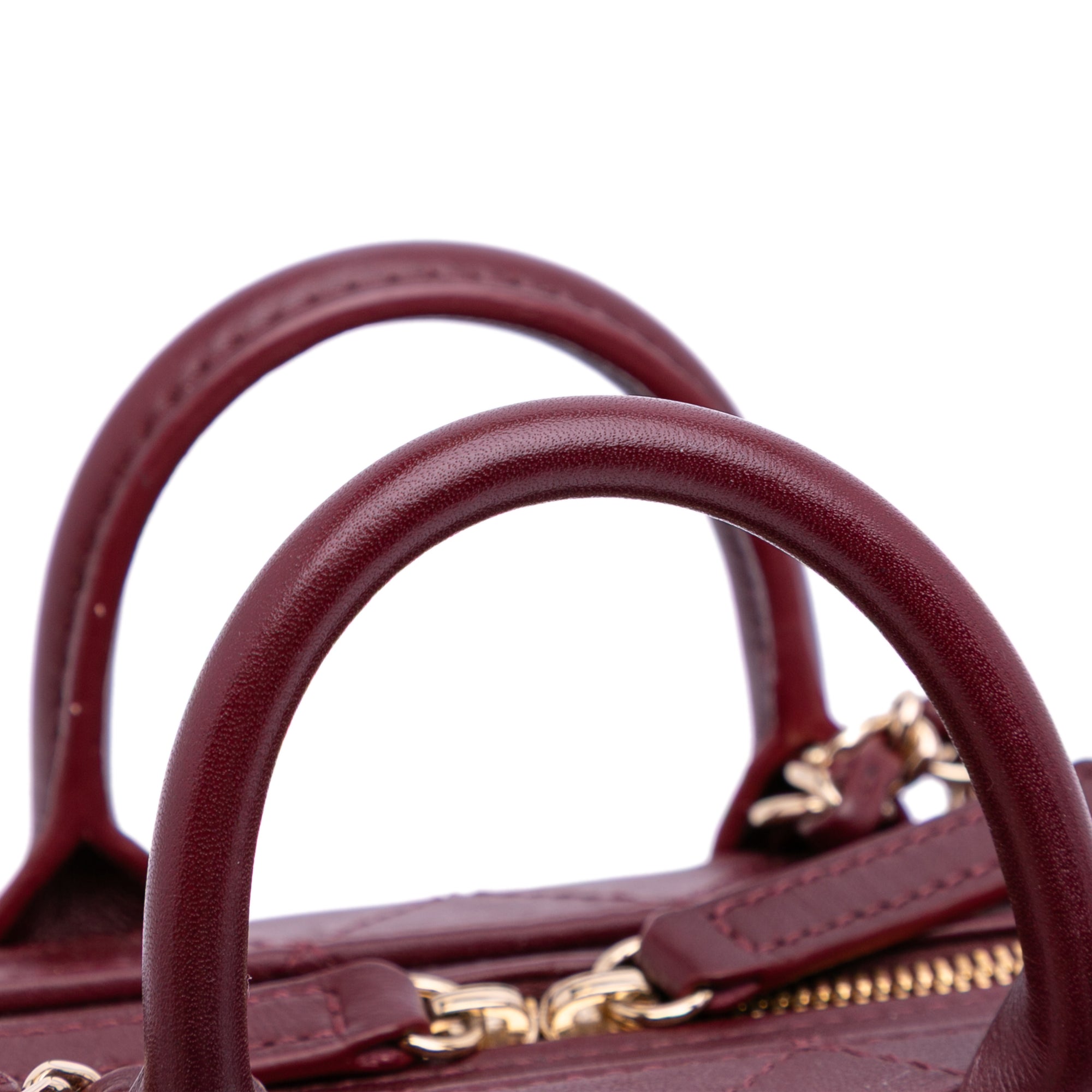 Chanel Small CC Quilted Calfskin Top Handle Convertible Vanity Case - image 9
