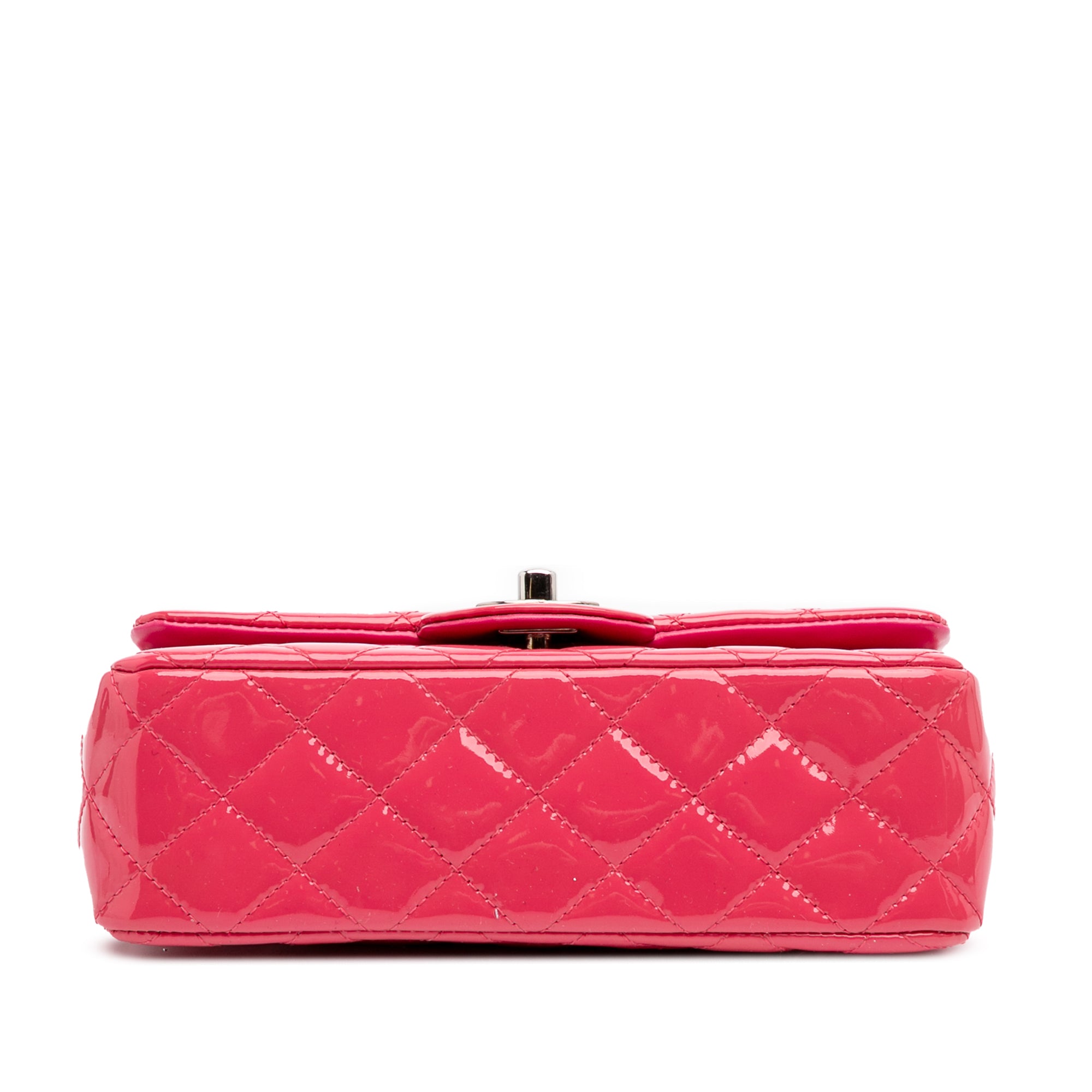 Chanel Mini Rectangular Classic Patent Single Flap - image 3