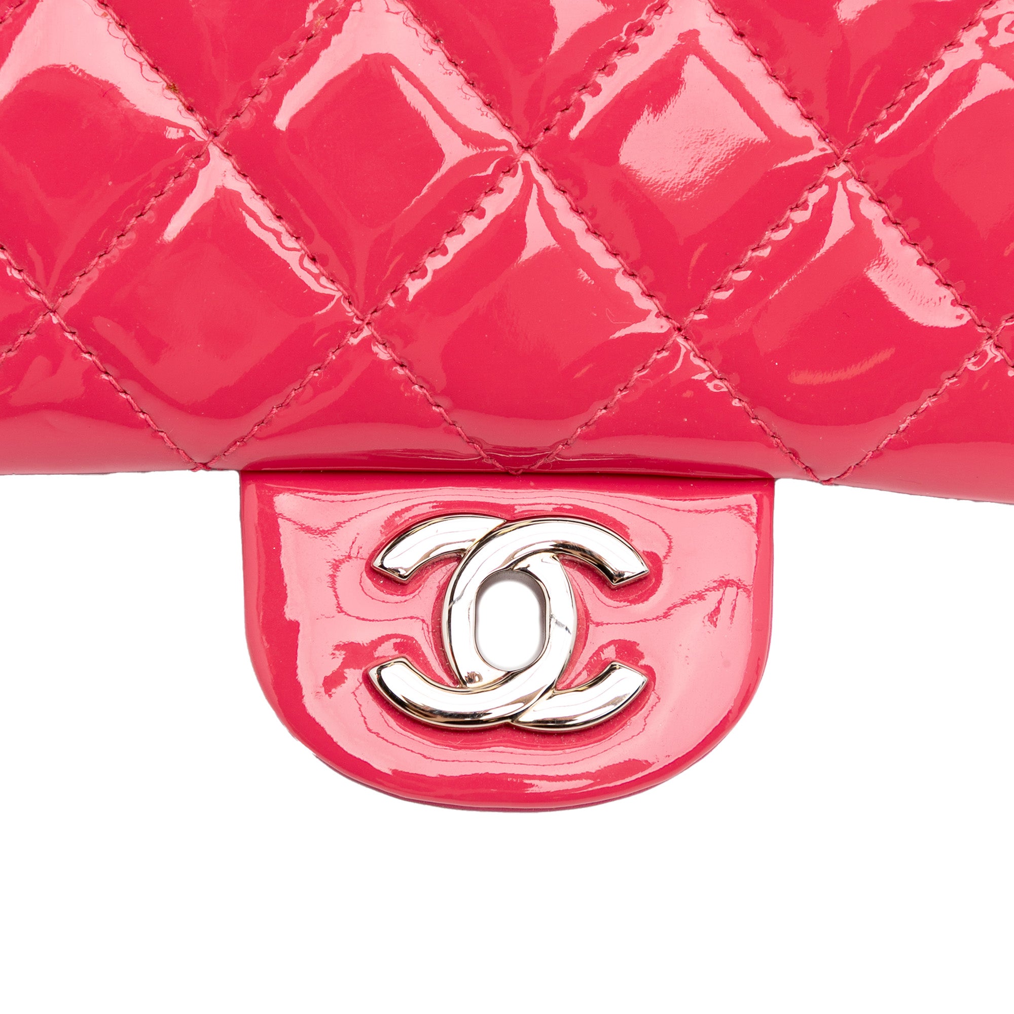 Chanel Mini Rectangular Classic Patent Single Flap - image 9