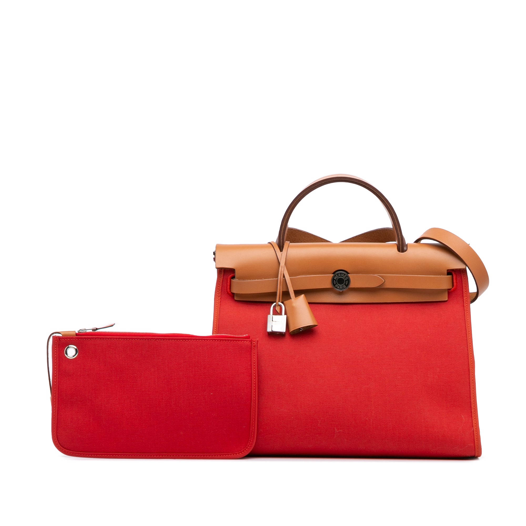 Hermès Toile Herbag Zip 31 - image 9