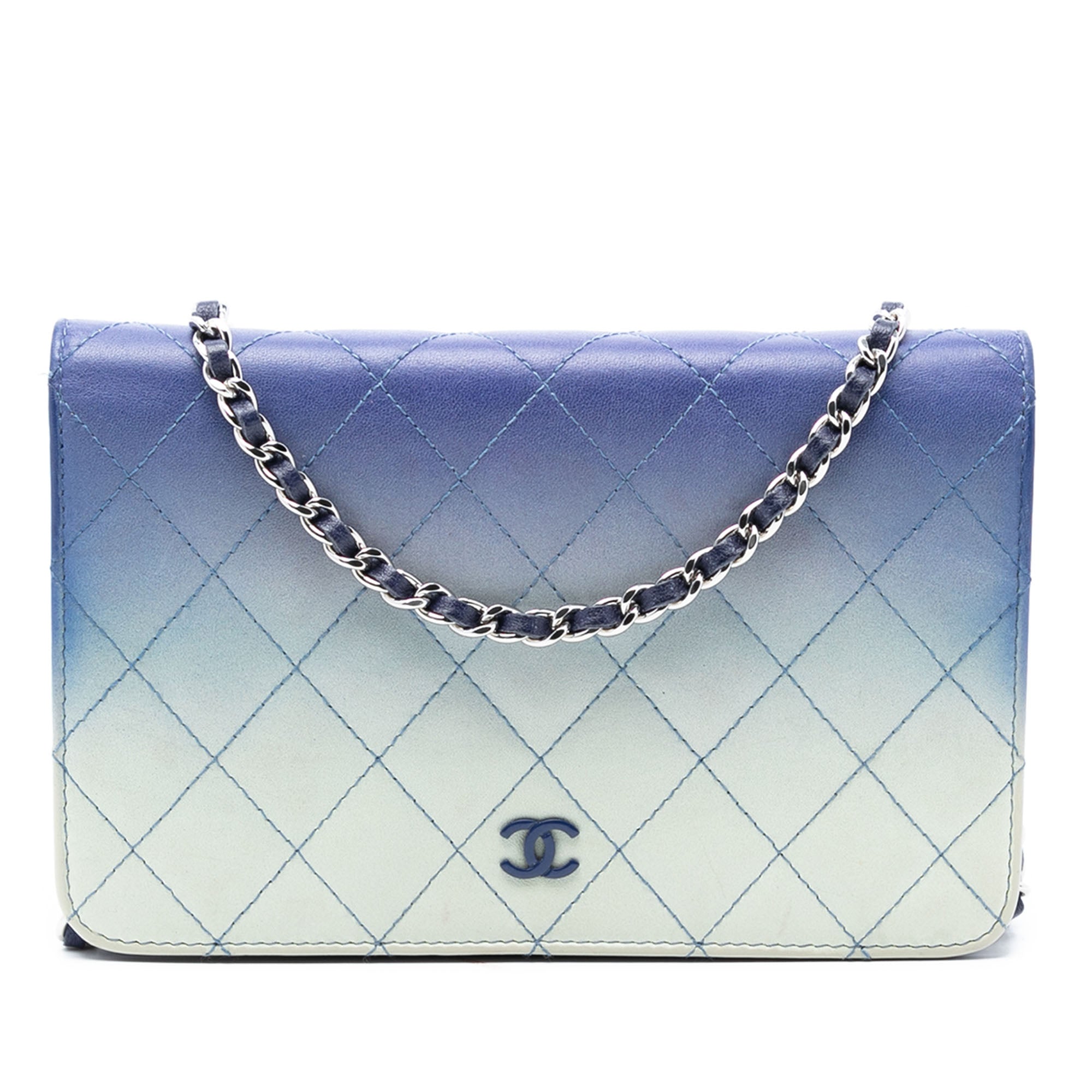 Chanel Ombre Lambskin Degrade Wallet On Chain - image 1