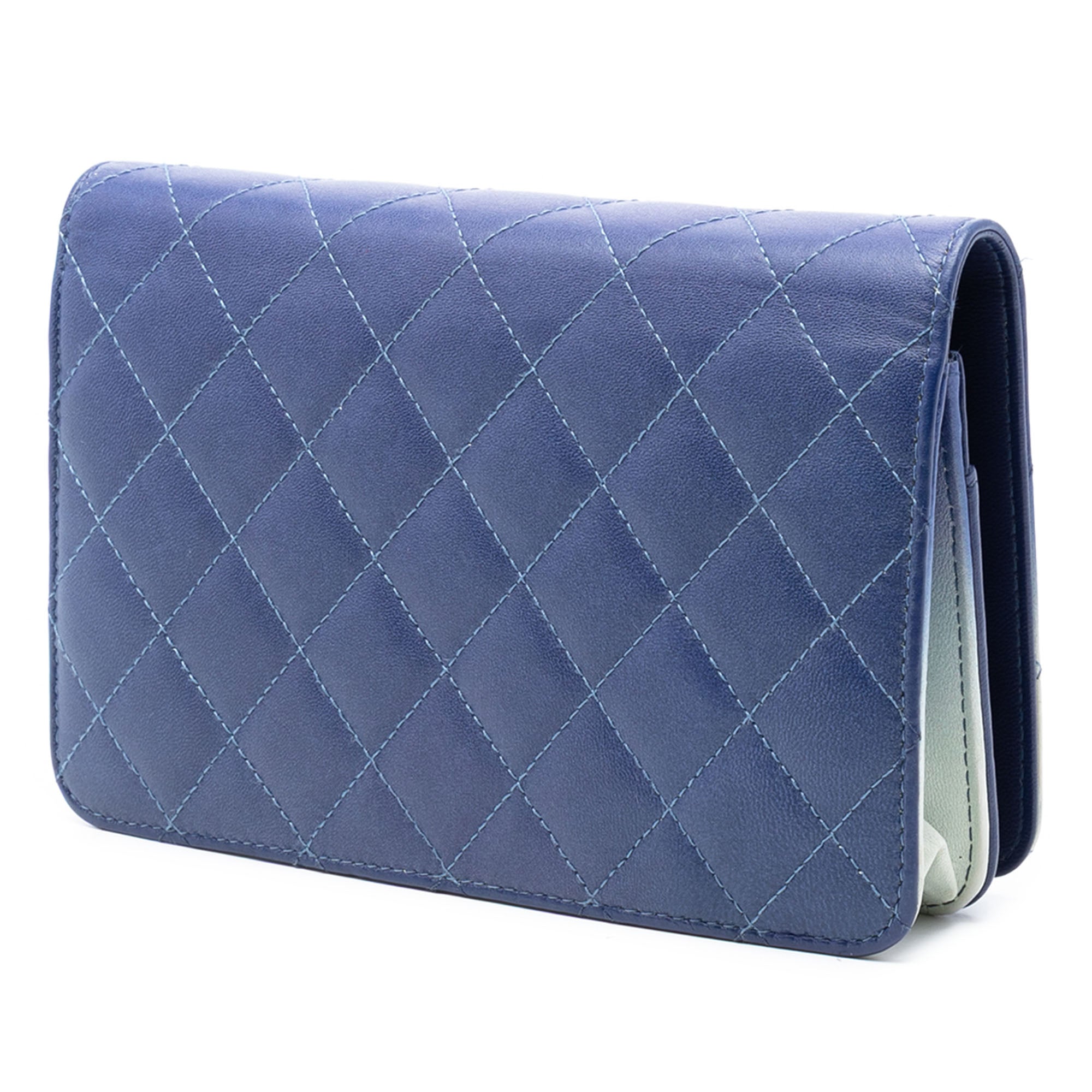 Chanel Ombre Lambskin Degrade Wallet On Chain - image 2