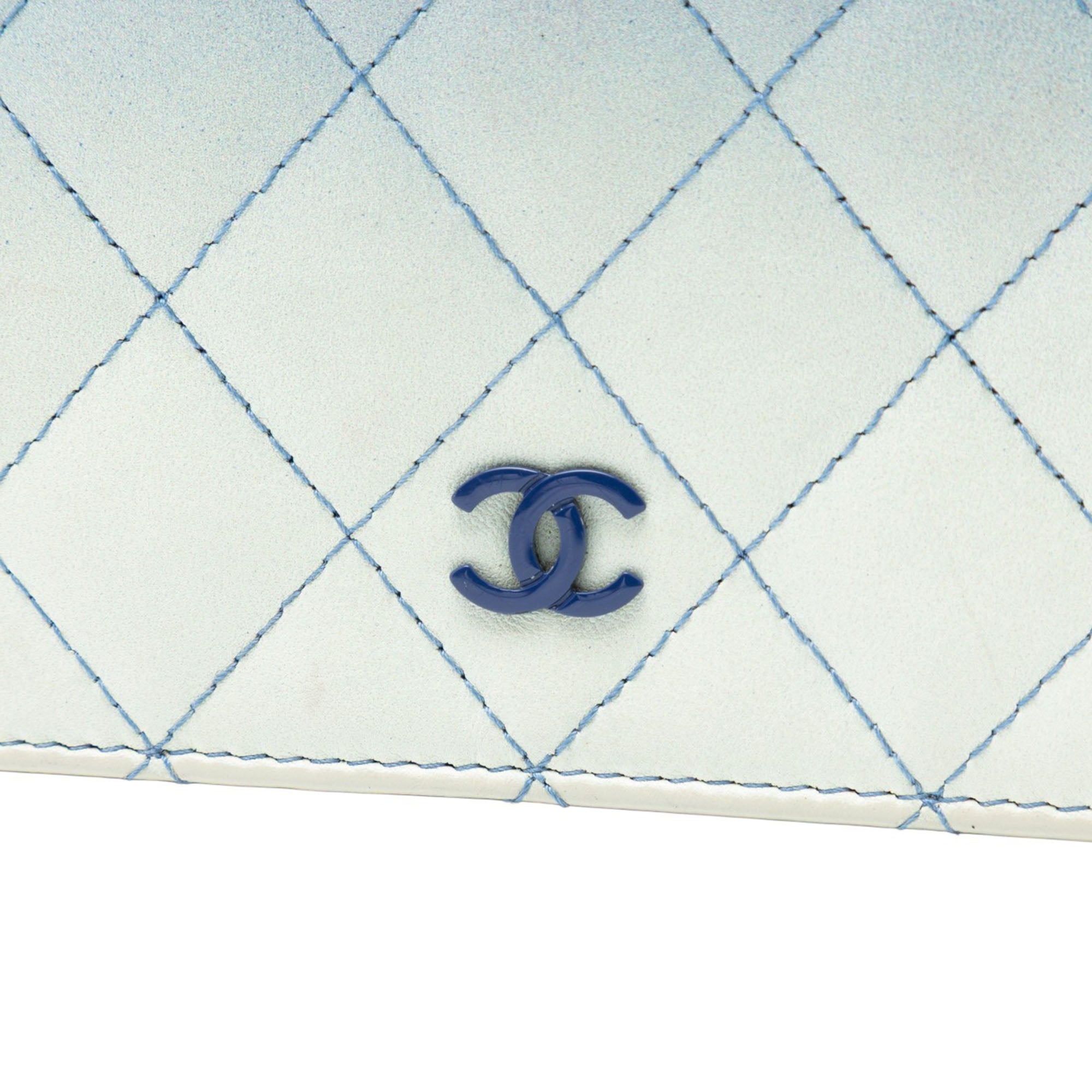 Chanel Ombre Lambskin Degrade Wallet On Chain - image 5