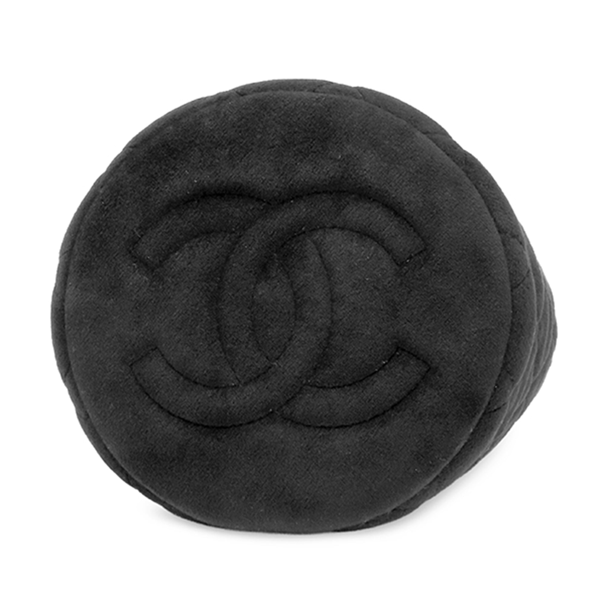 Chanel Quilted Velvet Crystal Pearl Crush Bucket Bag - image 3