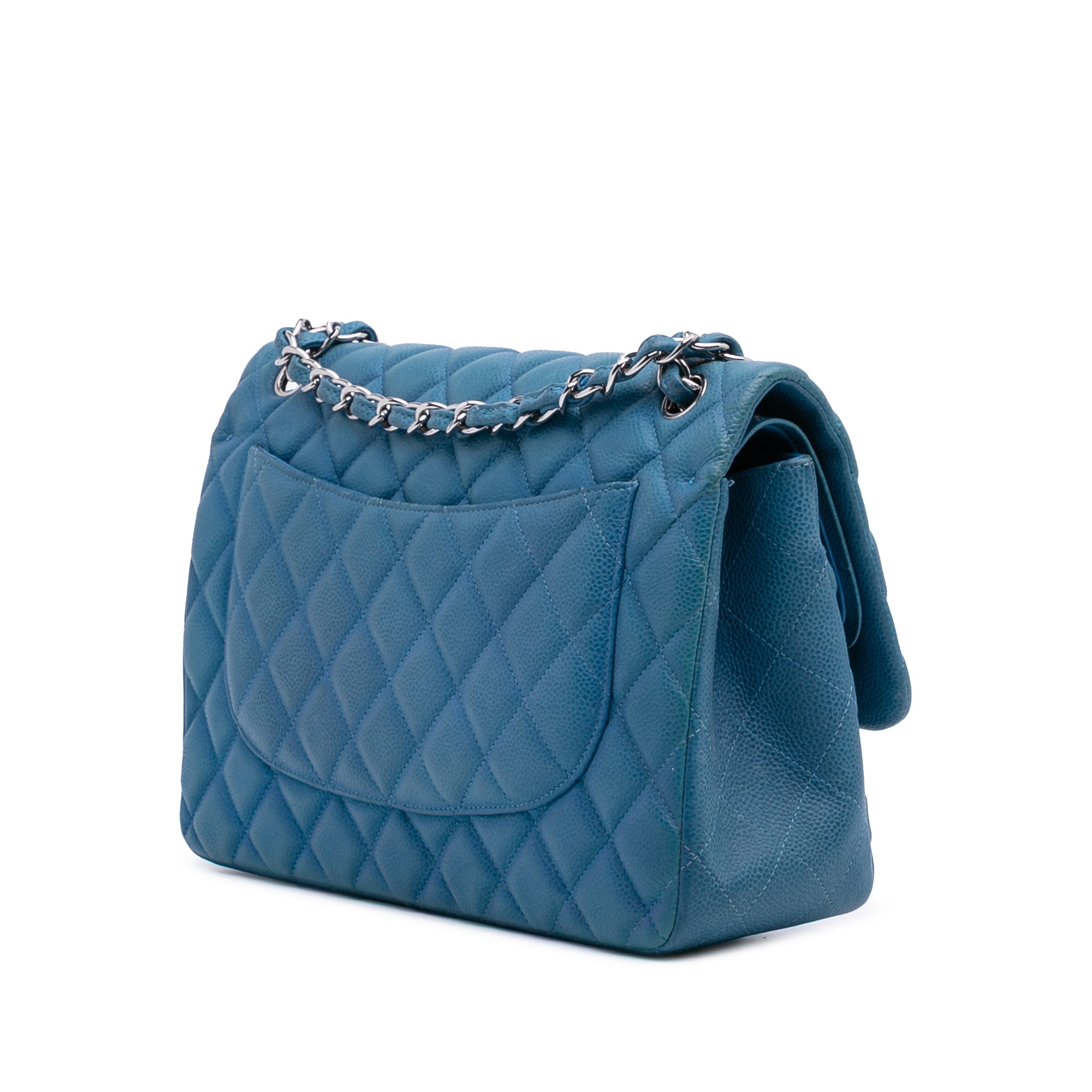Chanel Jumbo Classic Caviar Double Flap - image 2