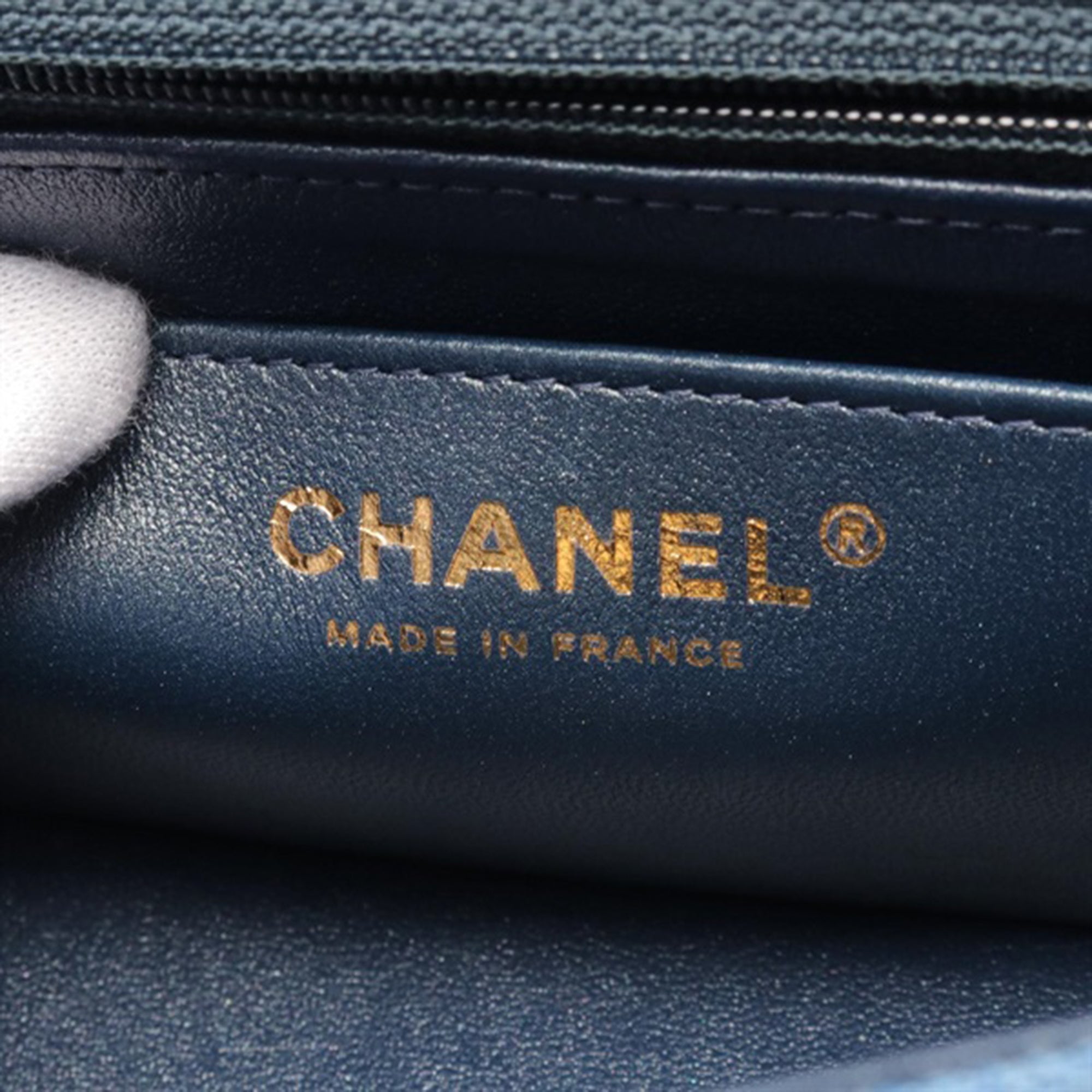 Chanel Mini Rectangular Quilted Washed Denim Flap - image 4