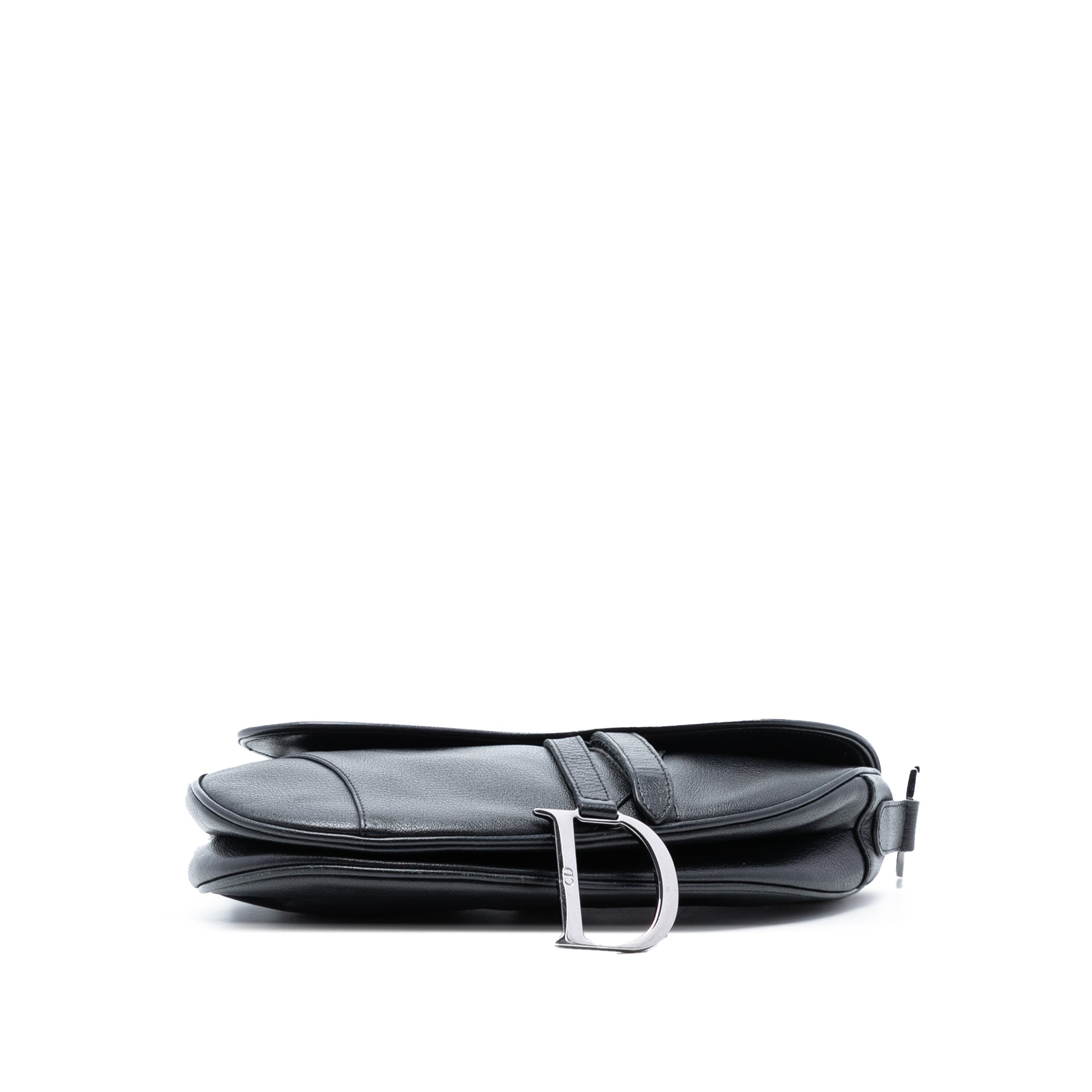 Dior Shiny Goatskin Saddle Bag - image 3