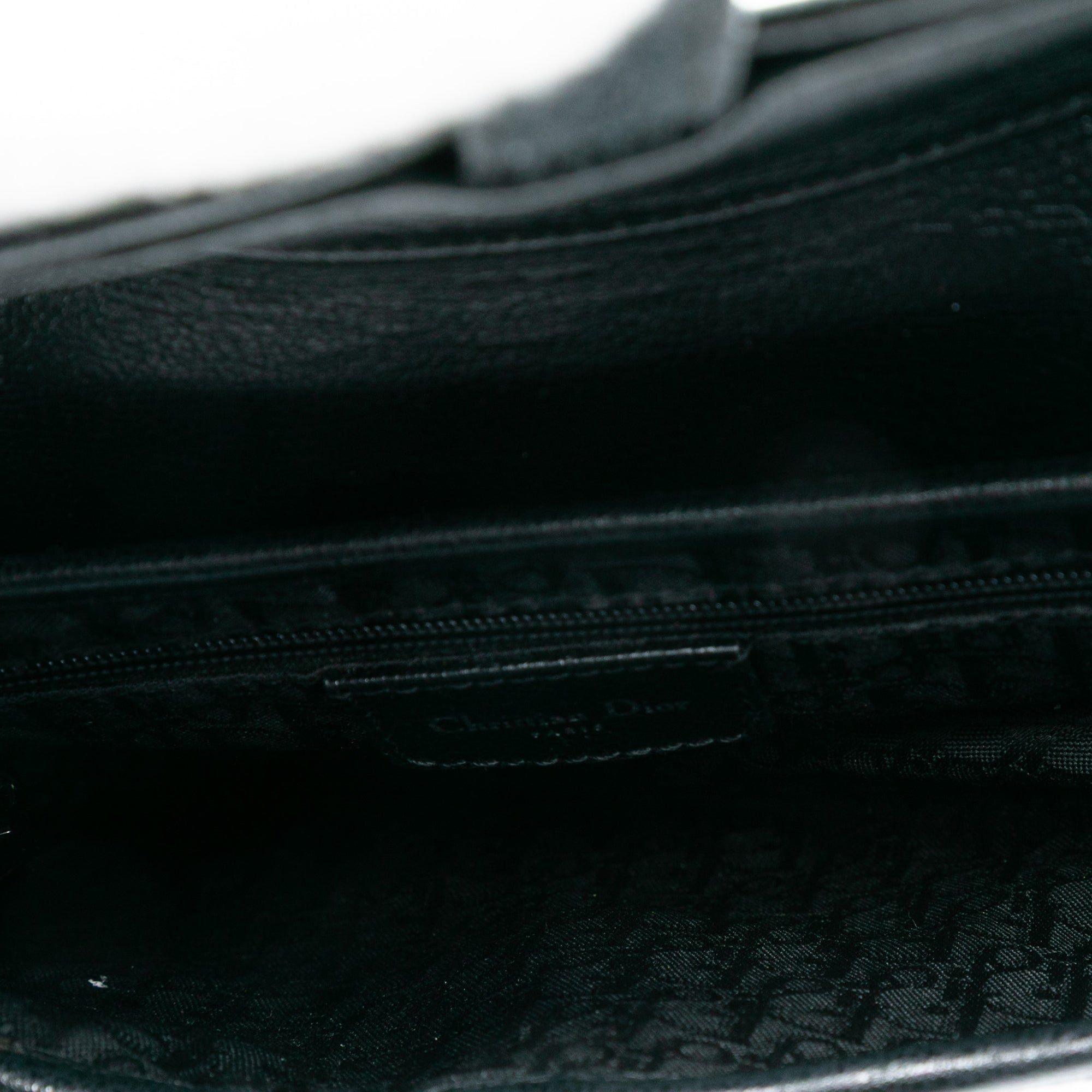 Dior Shiny Goatskin Saddle Bag - image 4