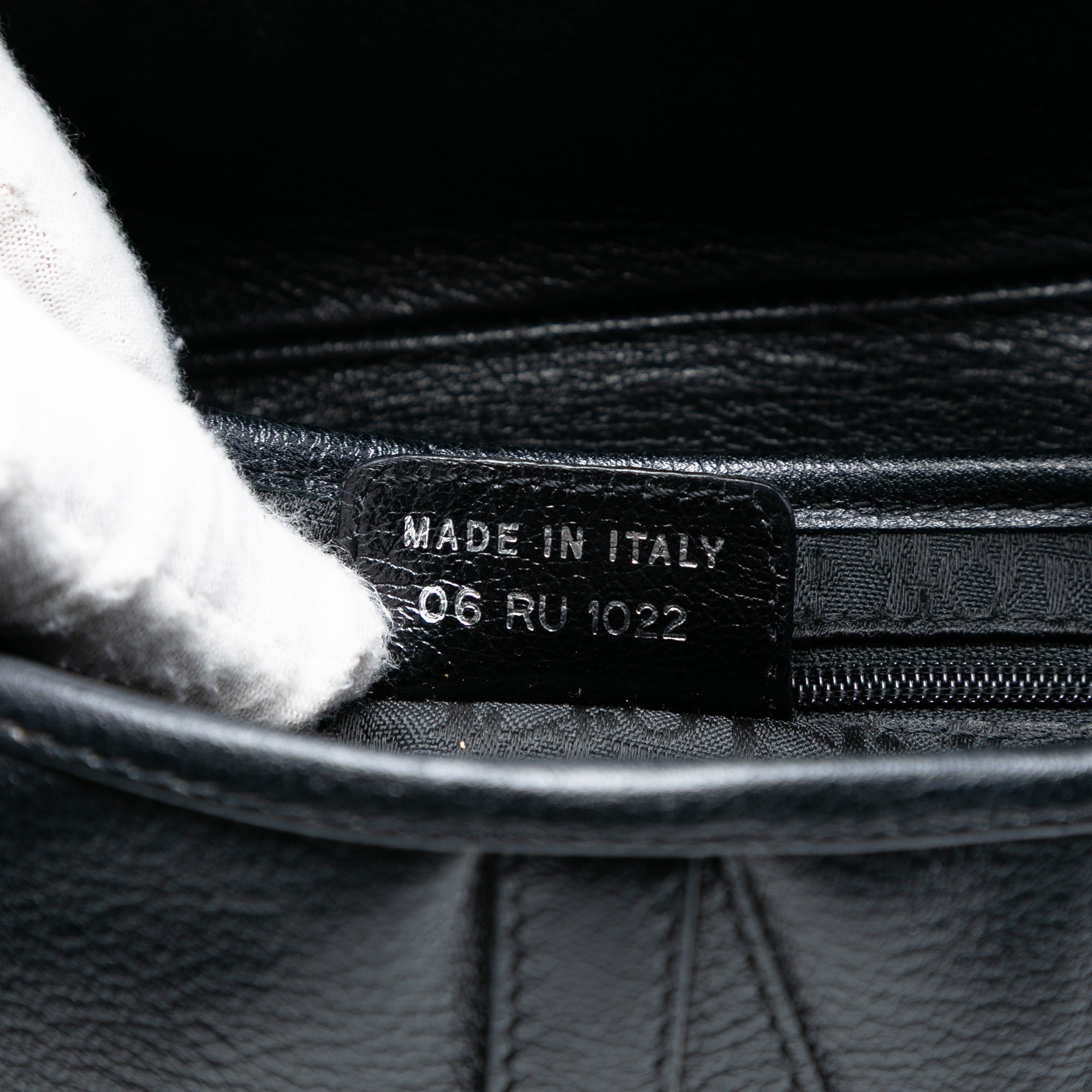 Dior Shiny Goatskin Saddle Bag - image 6