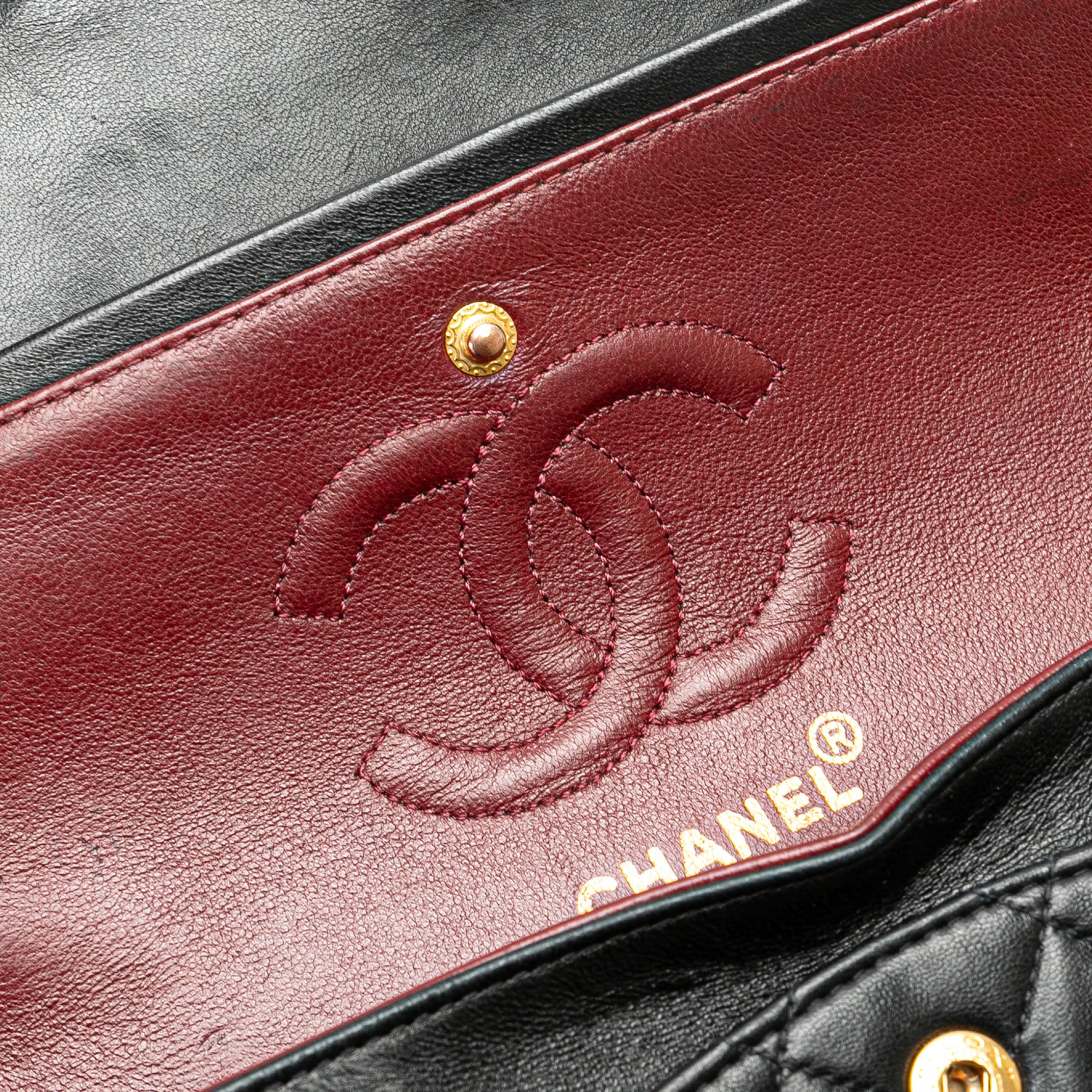 Chanel Small Classic Lambskin Double Flap - image 8
