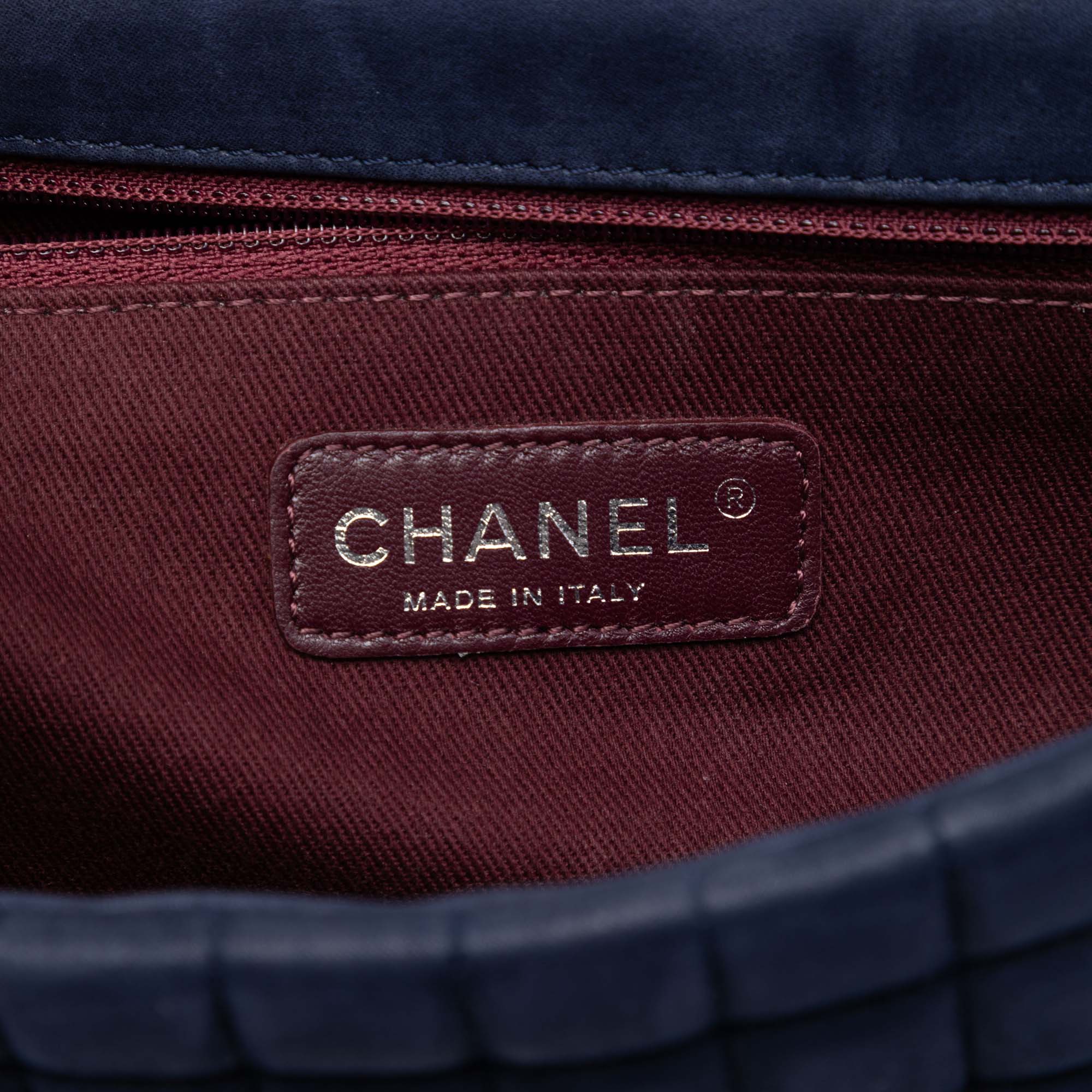 Chanel Chocolate Bar Iridescent Calfskin Bubble Flap - image 5