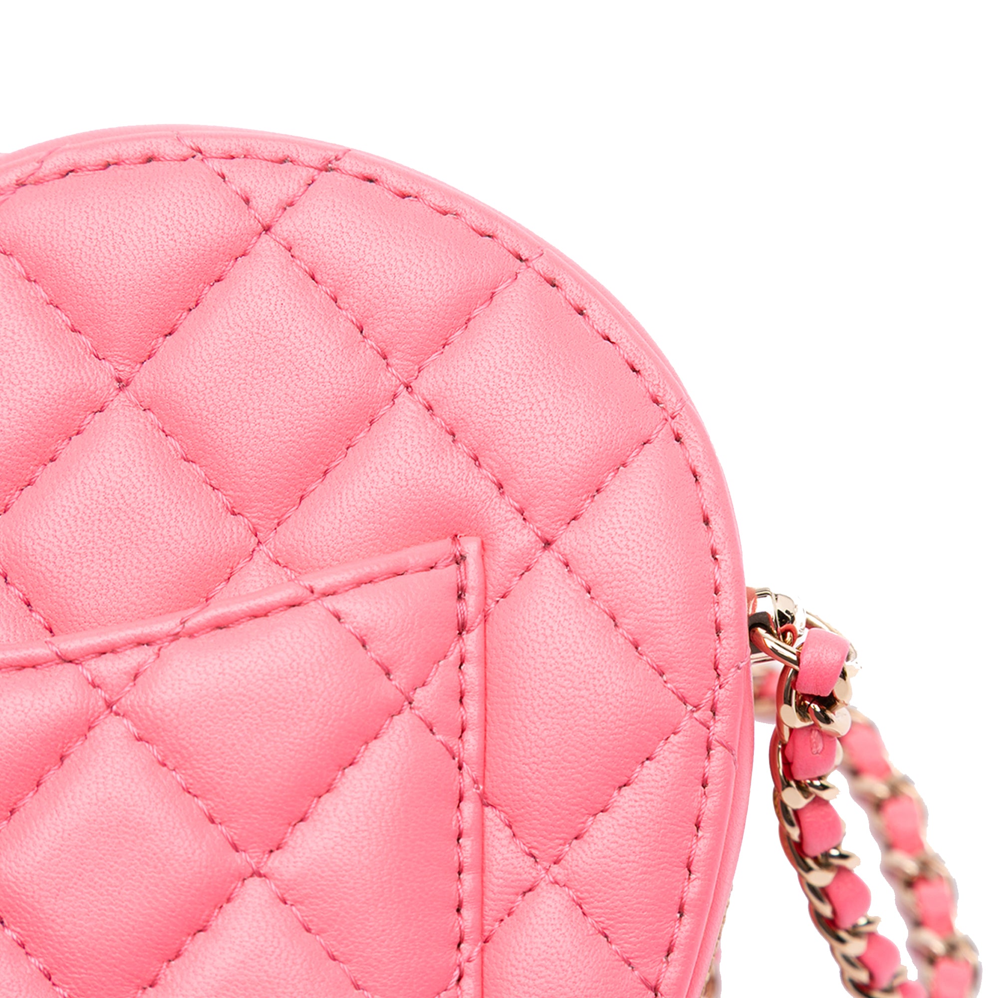 Chanel Lambskin CC in Love Heart Crossbody - image 10