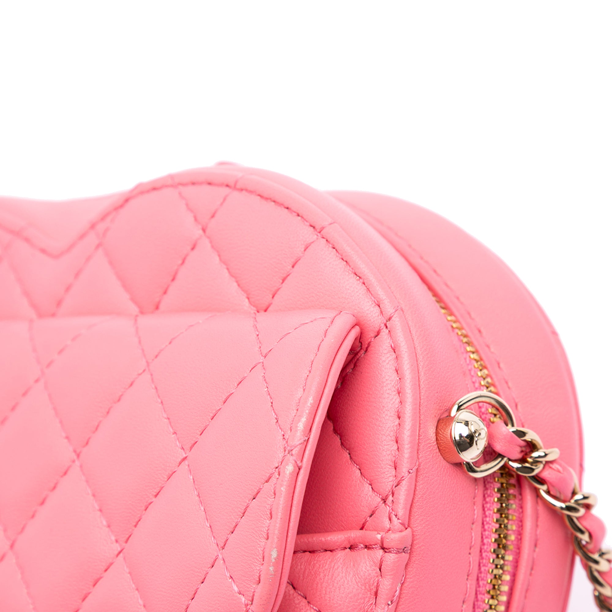 Chanel Lambskin CC in Love Heart Crossbody - image 11