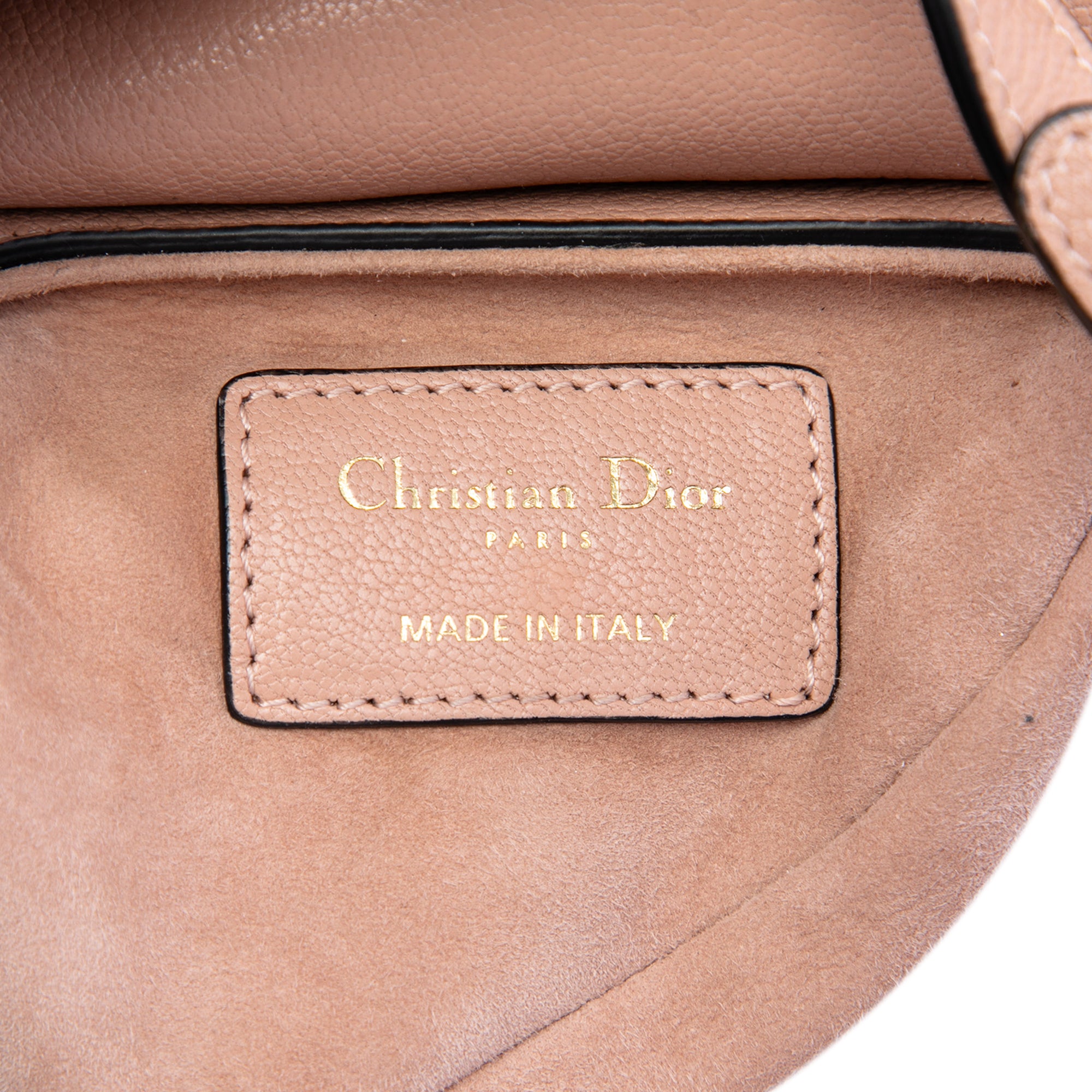 Dior Micro Goatskin Saddle Bag - image 5