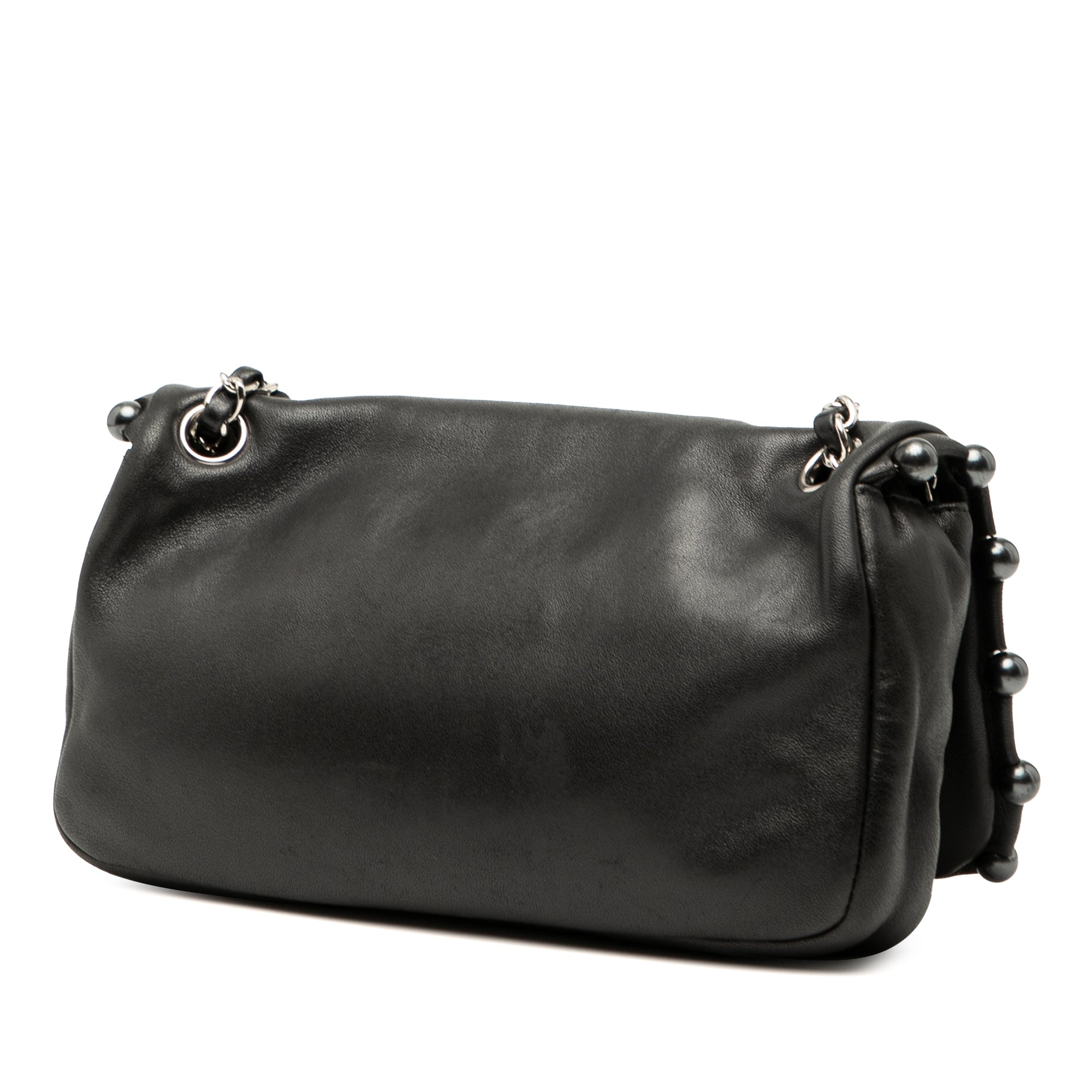 Chanel Lambskin Pearl Obsession Flap - image 2