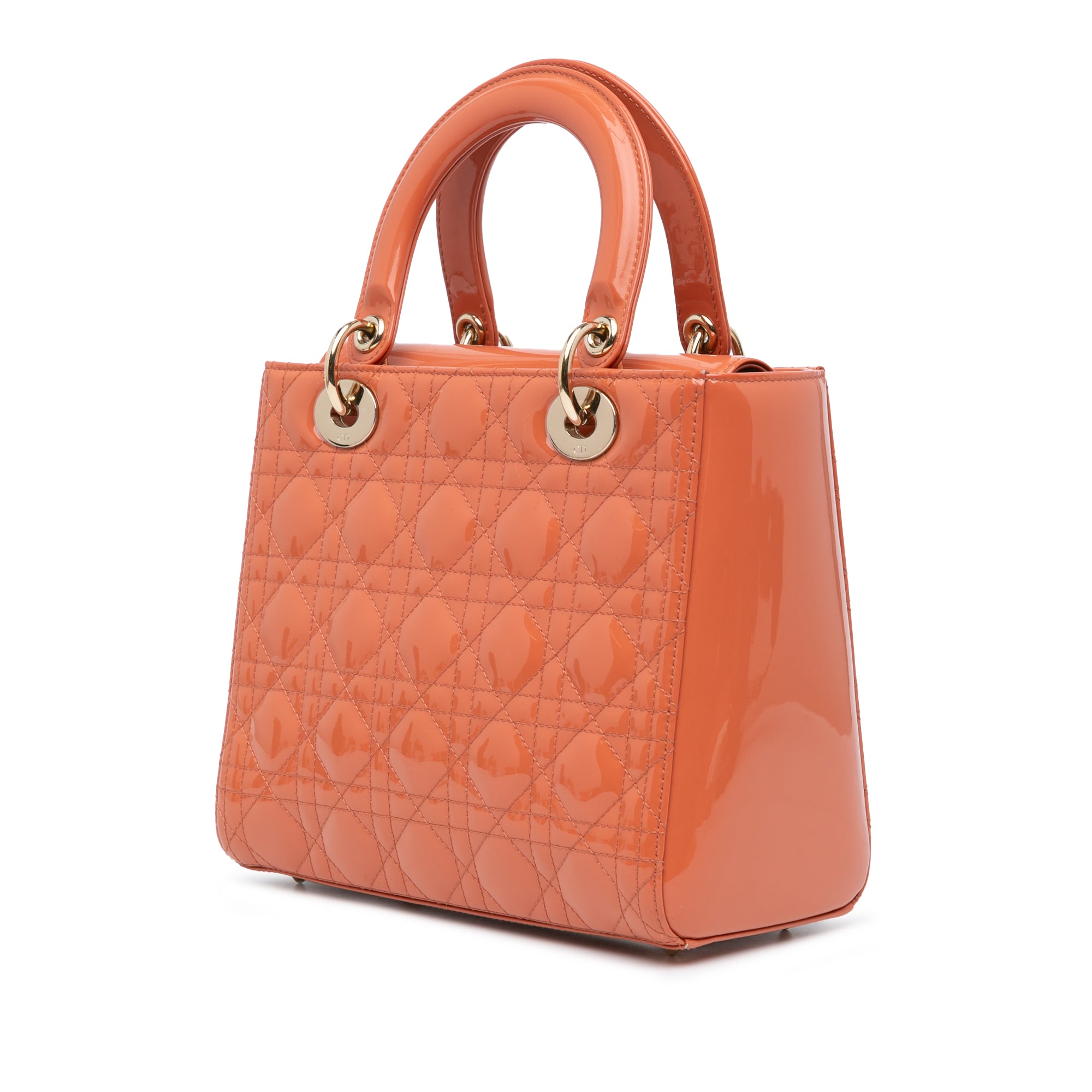Dior Medium Patent Cannage Lady Dior - image 2