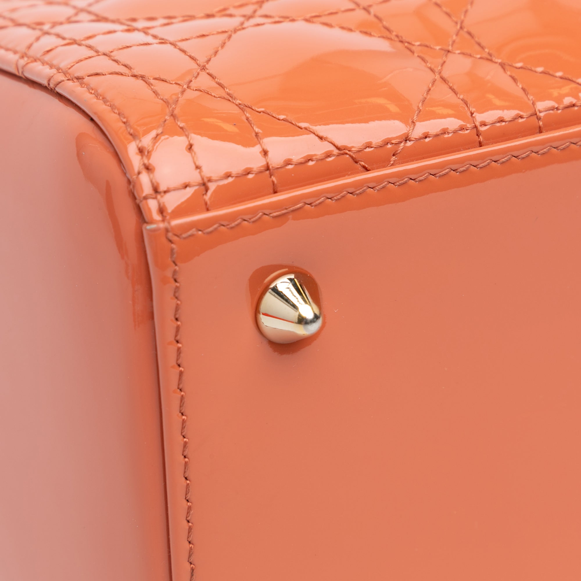 Dior Medium Patent Cannage Lady Dior - image 6