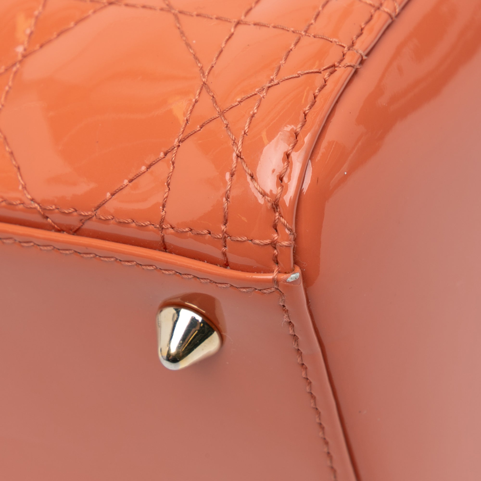 Dior Medium Patent Cannage Lady Dior - image 7