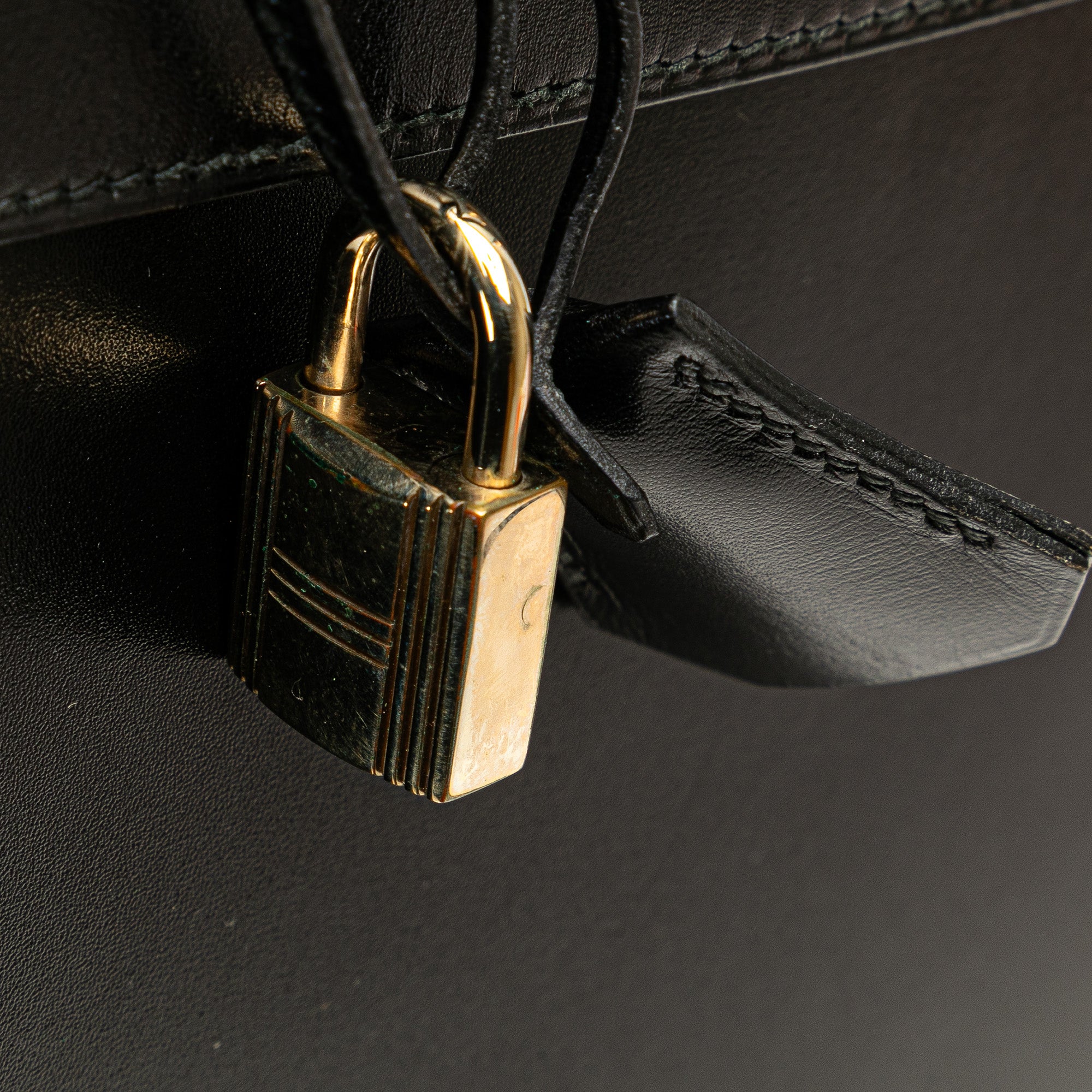 Hermès Box Calf Kelly Sellier 32 - image 12