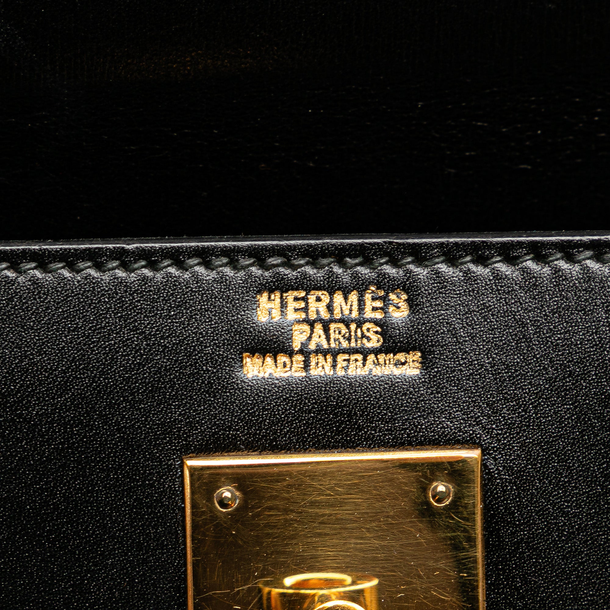 Hermès Box Calf Kelly Sellier 32 - image 5