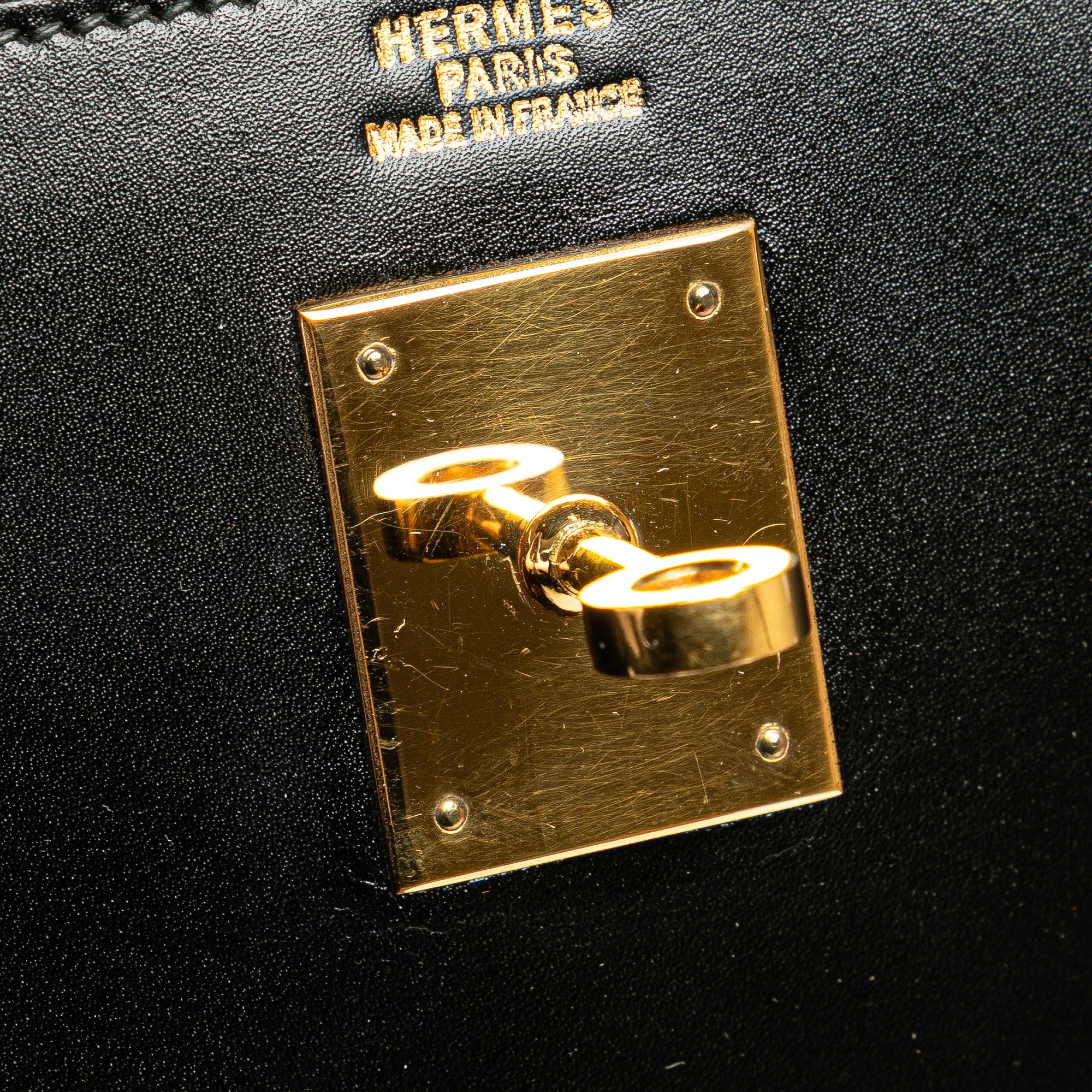 Hermès Box Calf Kelly Sellier 32 - image 8
